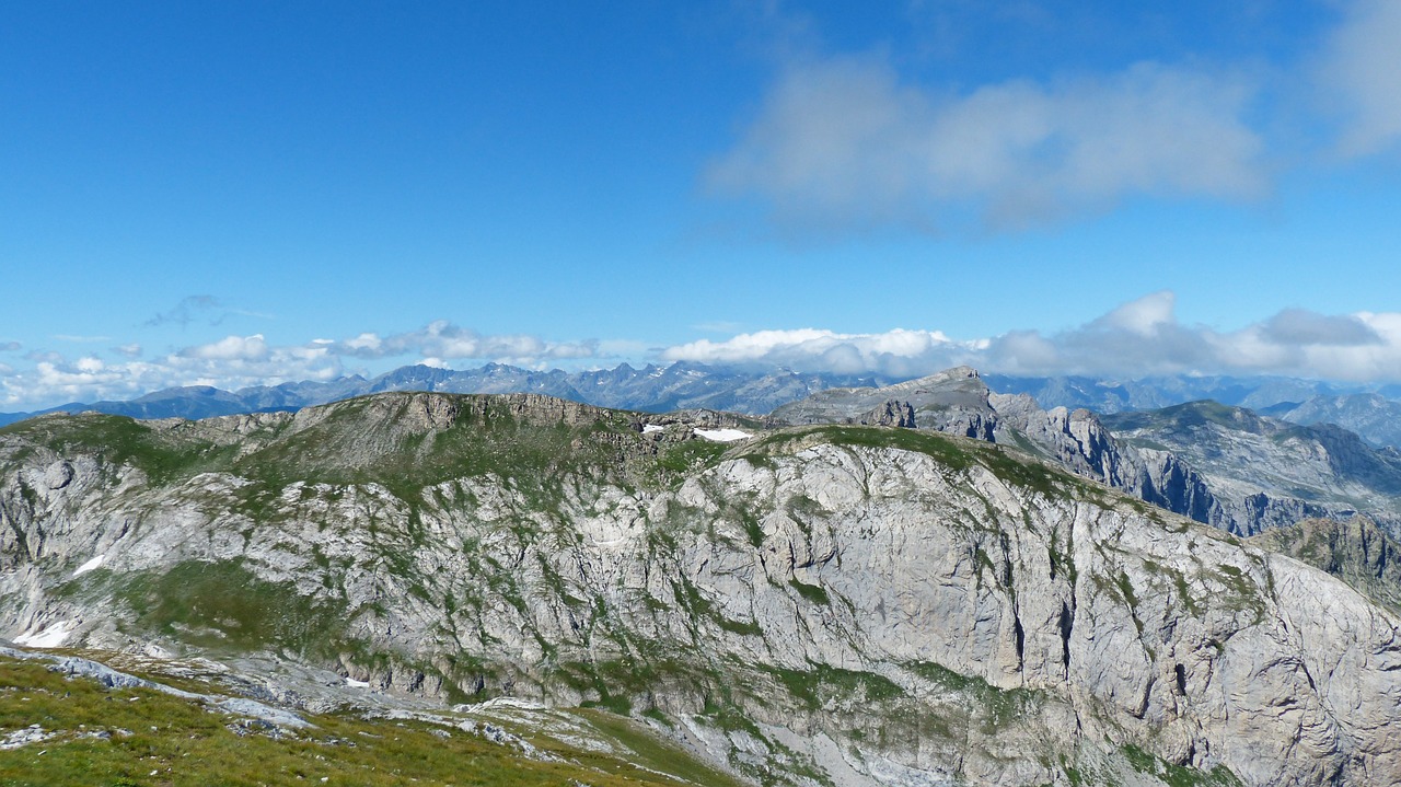 Cima Pian Ballaur, Kalnai, Cima Della Saline, Kalnas, Aukščiausiojo Lygio Susitikimas, Požiūris, Alpių, Jūrų Alpės, Italy, Fiziologinis Tirpalas