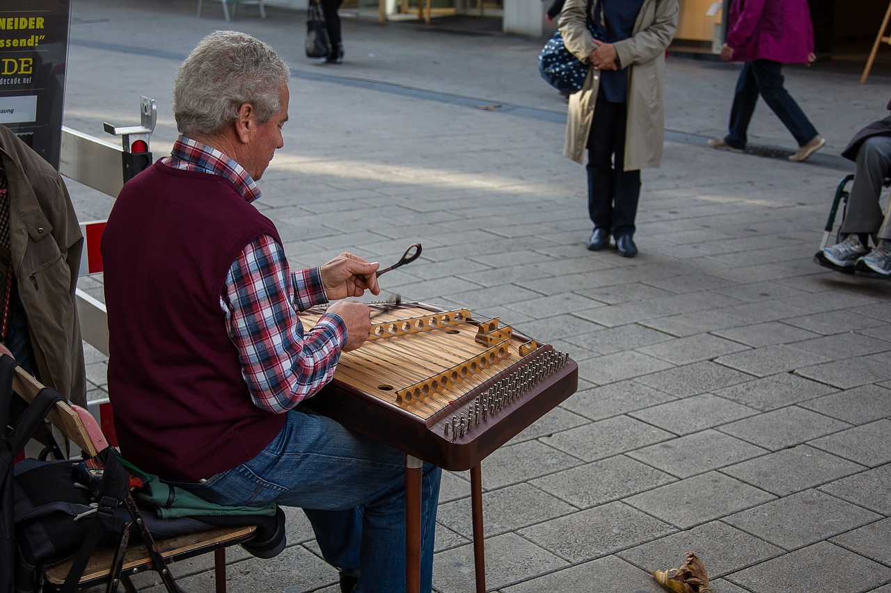 Cimbalom, Dulcimeras, Styginis Instrumentas, Gatvės Muzika, Zither, Muzikinis Instrumentas, Instrumentas, Gatvės Muzikantai, Garso Aparatas, Stygos