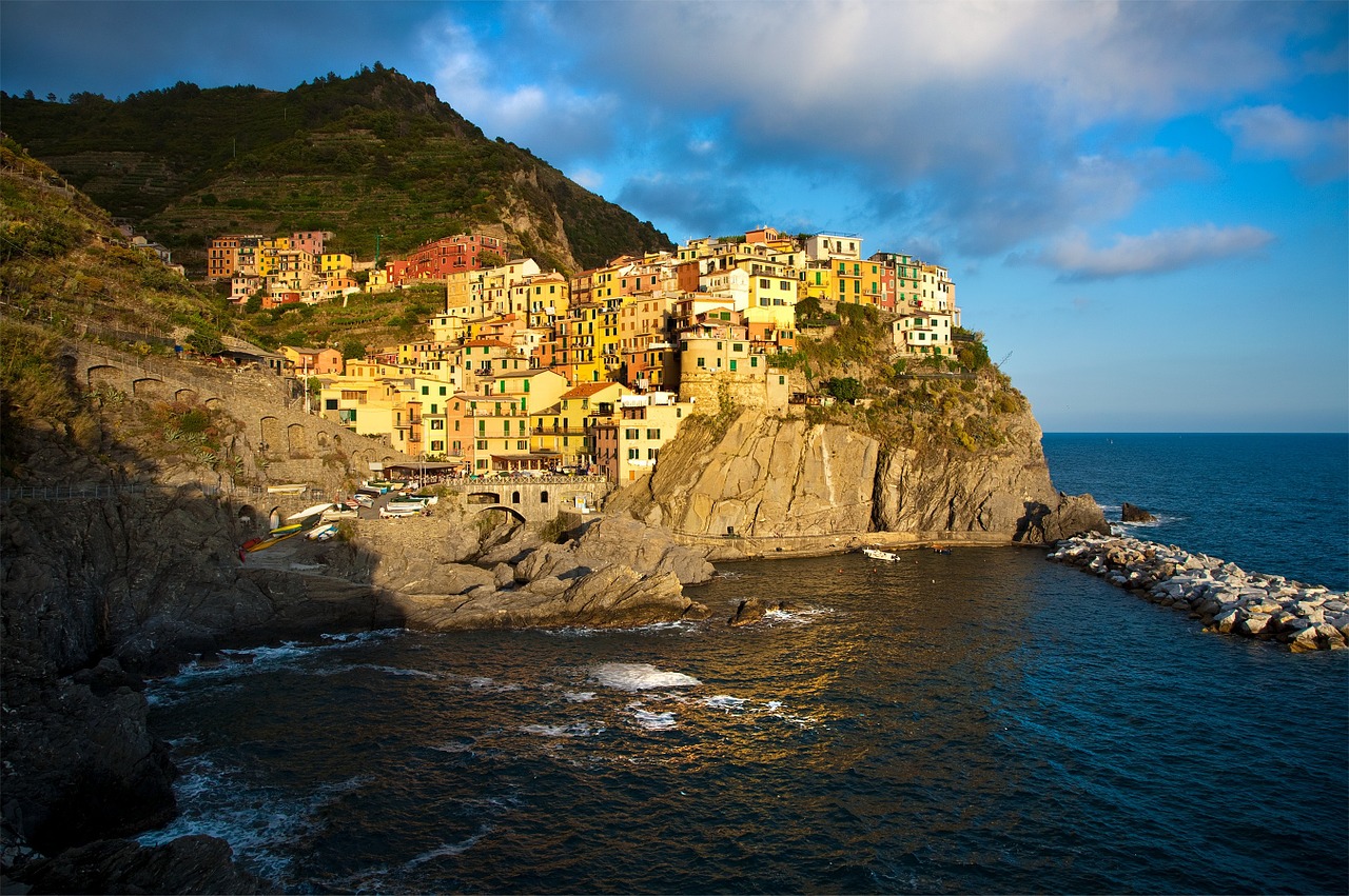 Cinque Terra, Miestas, Monterosso, Cinque, Vernazza, Riomaggiore, Kaimas, Architektūra, Italy, Uolos