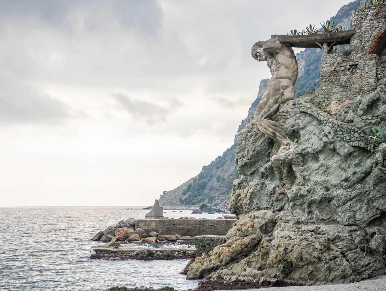 Cinque Terre, Italy, Rokas, Drožyba, Uolos, Viduržemio Jūros, Ligurija, Europa, Turizmas, Pakrantė