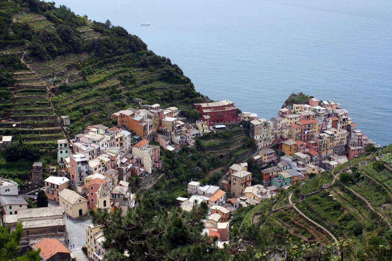 Cinque Terre, Kranto, Italy, Nemokamos Nuotraukos,  Nemokama Licenzija