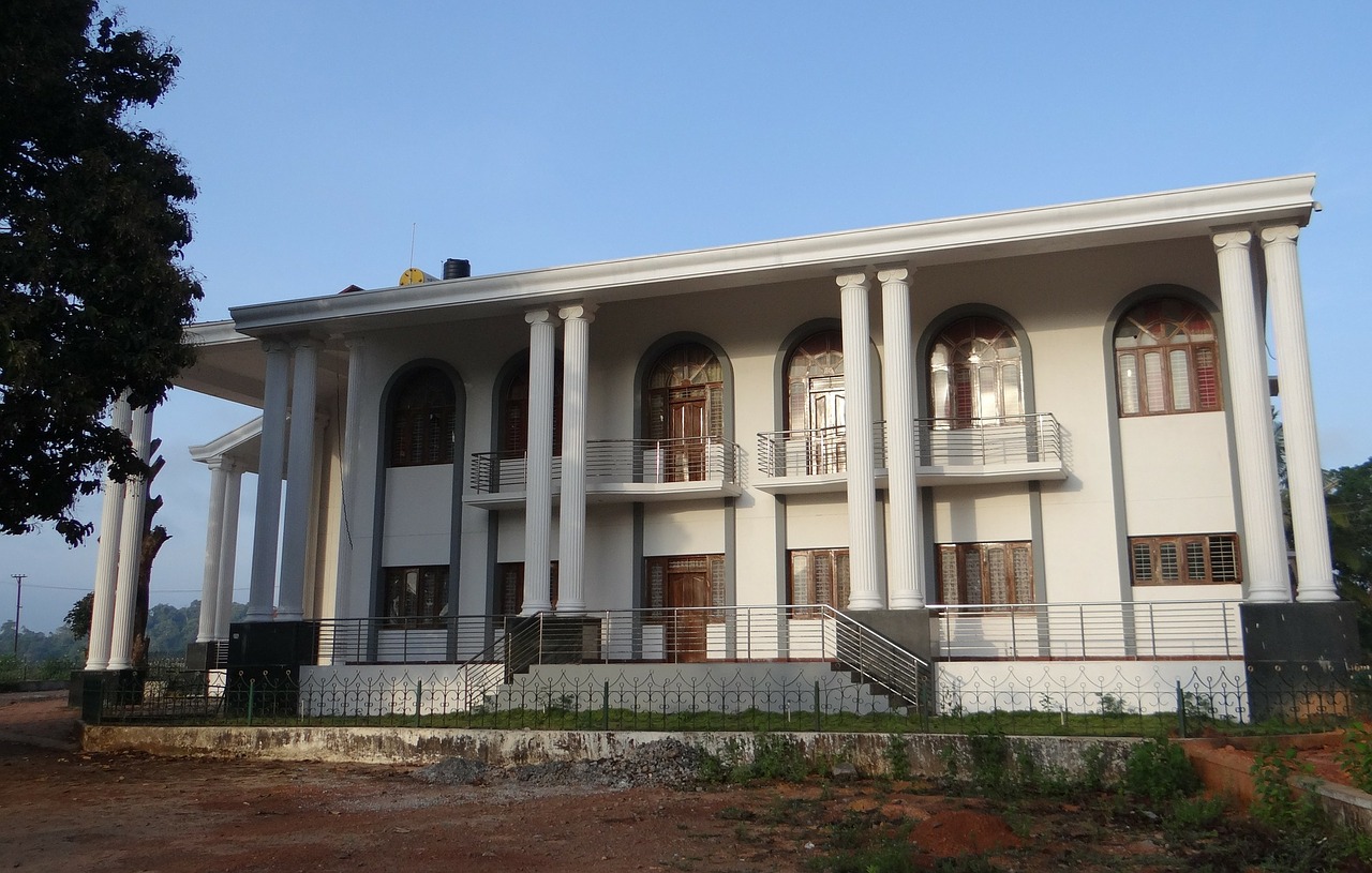 Grandinės Namas, Poilsio Dvaras, Jog Bėga, Karnataka, Indija, Architektūra, Orientyras, Pastatas, Architektūros Dizainas, Struktūra