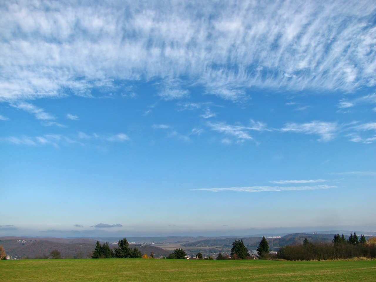 Cirrostratas, Kraštovaizdis, Skyscape, Dangus, Debesis, Debesys, Cirrus, Spalvos, Nemokamos Nuotraukos,  Nemokama Licenzija