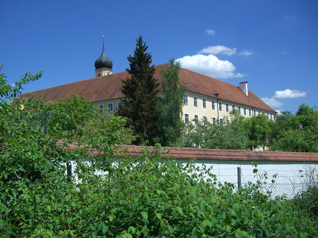 Cistercianų Abatija, Oberschönenfeld, Vienuolyno Siena, Swabia, Bavarija, Nemokamos Nuotraukos,  Nemokama Licenzija
