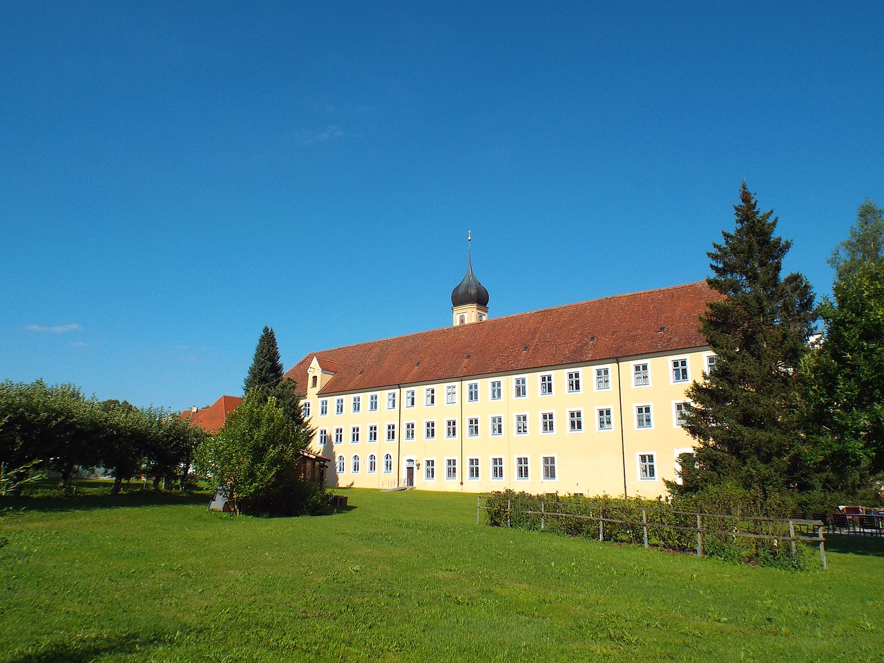 Cistercianų Abatija, Oberschönenfeld, Vienuolyno Pastatas, Swabia, Nemokamos Nuotraukos,  Nemokama Licenzija
