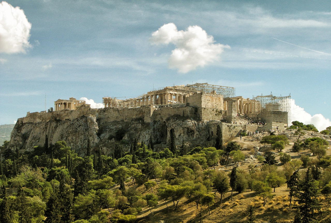 Citadelė, Atėnas, Graikija, Senovės, Graikai, Architektūra, Paminklas, Kelionė, Turizmas, Senas