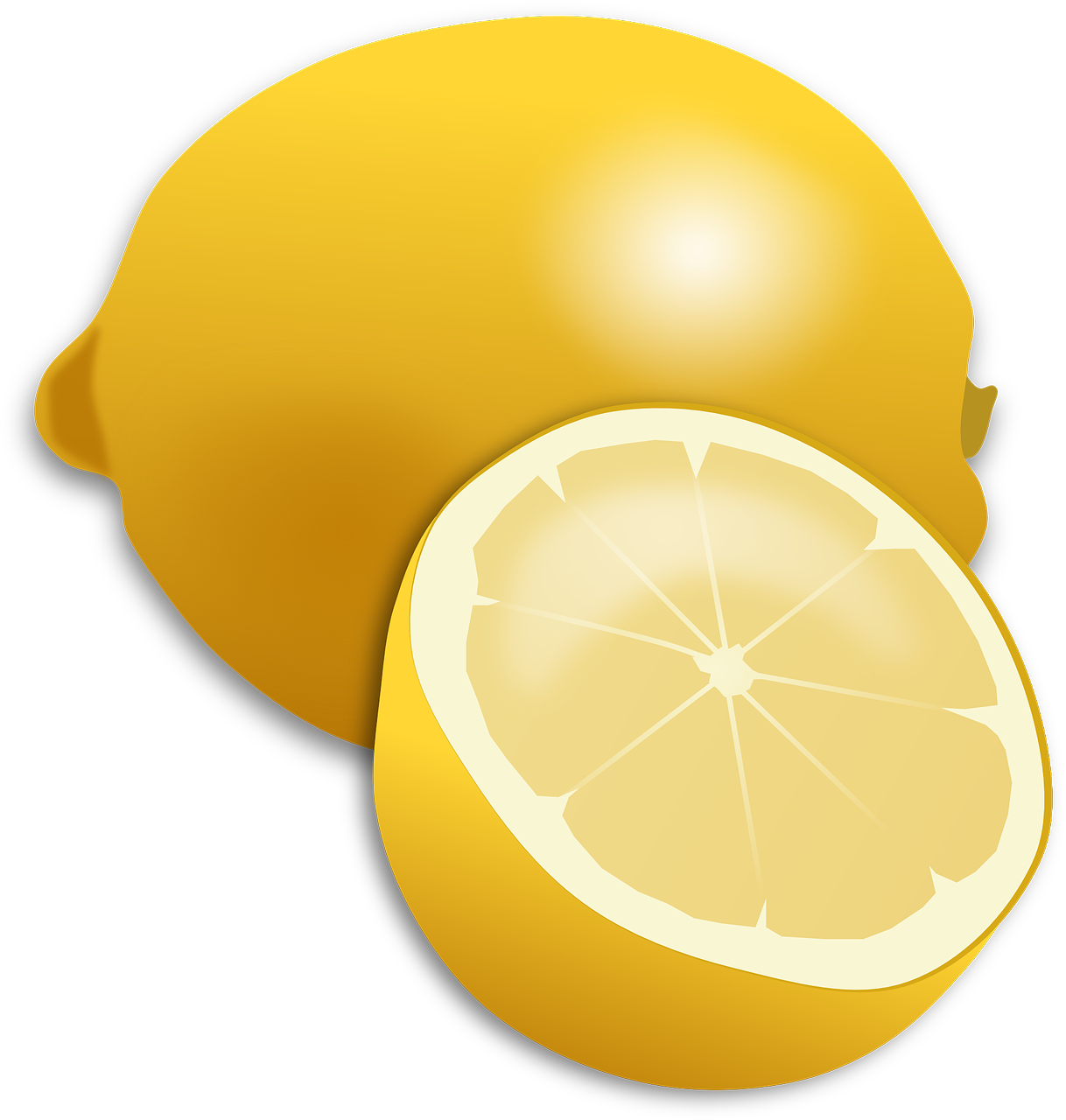Citronas, Citrusiniai, Vaisiai, Maistas, Citrina, Gabaliukas, Vitamino C, Vitaminai, Rūgštus, Sveikas