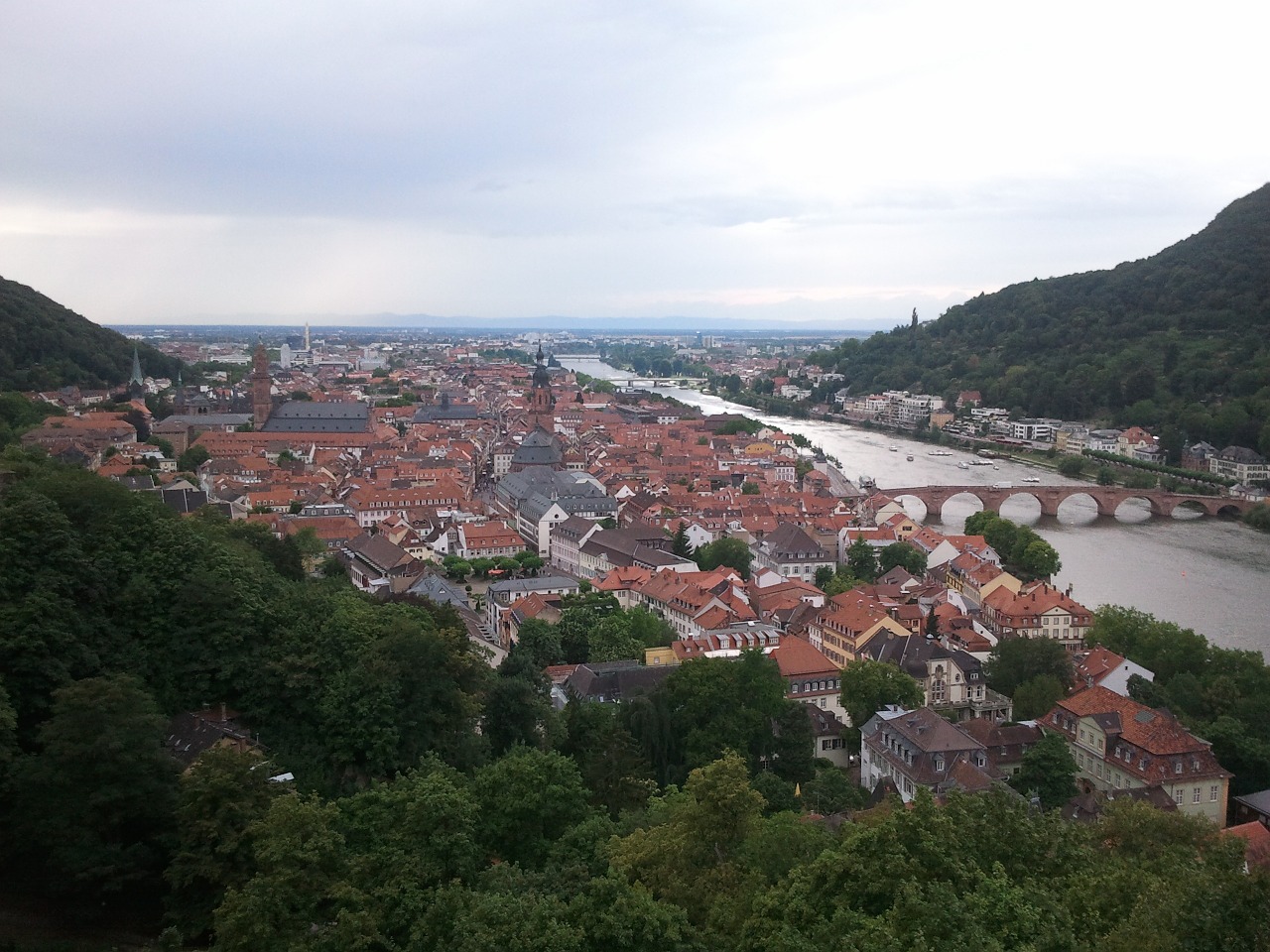 Miestas, Heidelbergas, Perspektyva, Neckar, Nemokamos Nuotraukos,  Nemokama Licenzija