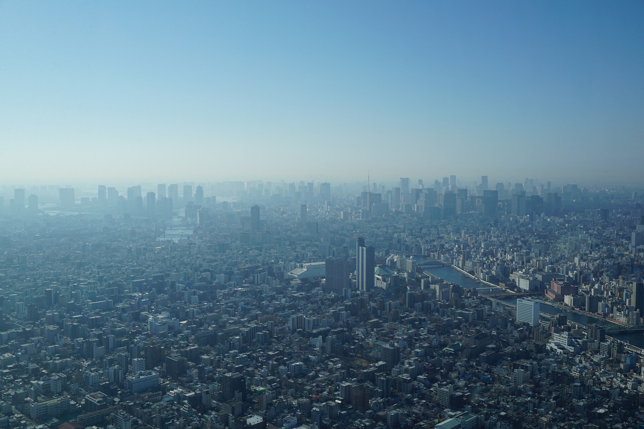 Tokyo, Miestas, Rūkas, Miesto, Nemokamos Nuotraukos,  Nemokama Licenzija