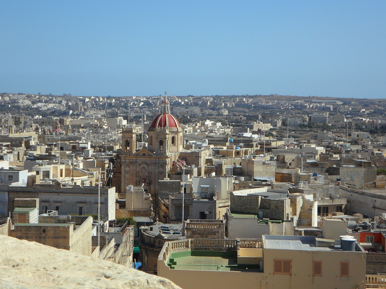 Miestas, Rabatas, Gozo, Miesto Vaizdas, Apžvalga, Viduržemio Jūros, Pastatas, Nemokamos Nuotraukos,  Nemokama Licenzija