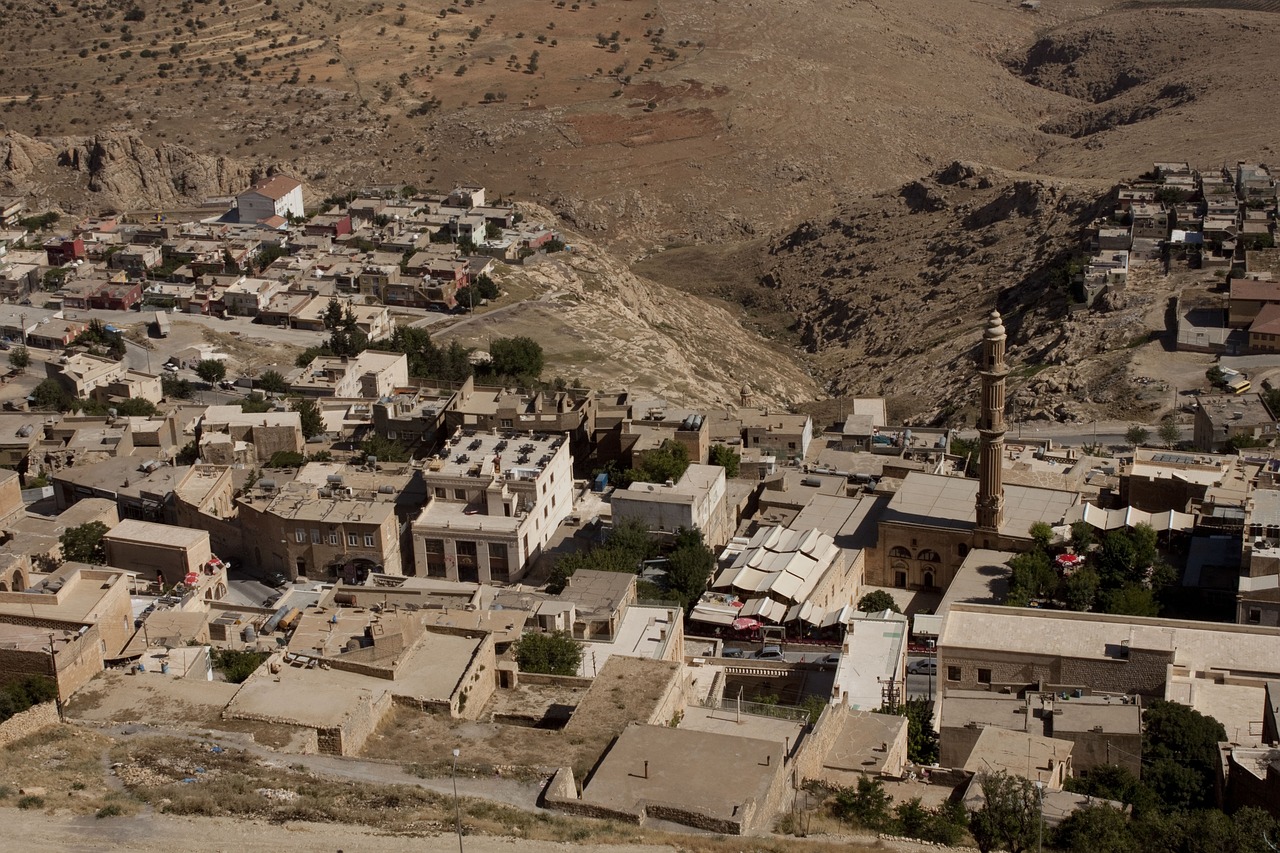 Miestas, Senas Pastatas, On, Architektūra, Istoriniai Darbai, Mardin, Turkija, Nemokamos Nuotraukos,  Nemokama Licenzija