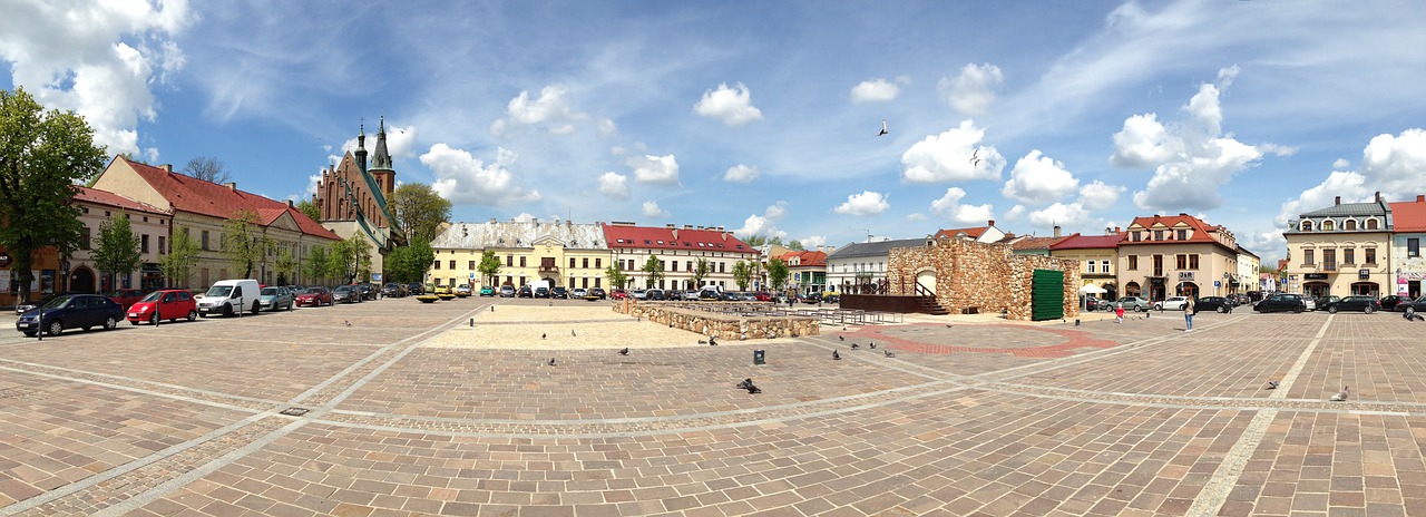 Miestas, Olkusz, Senamiestis, Architektūra, Parduotuvė, Panorama, Istorija, Kelionė, Lenkija, Nemokamos Nuotraukos