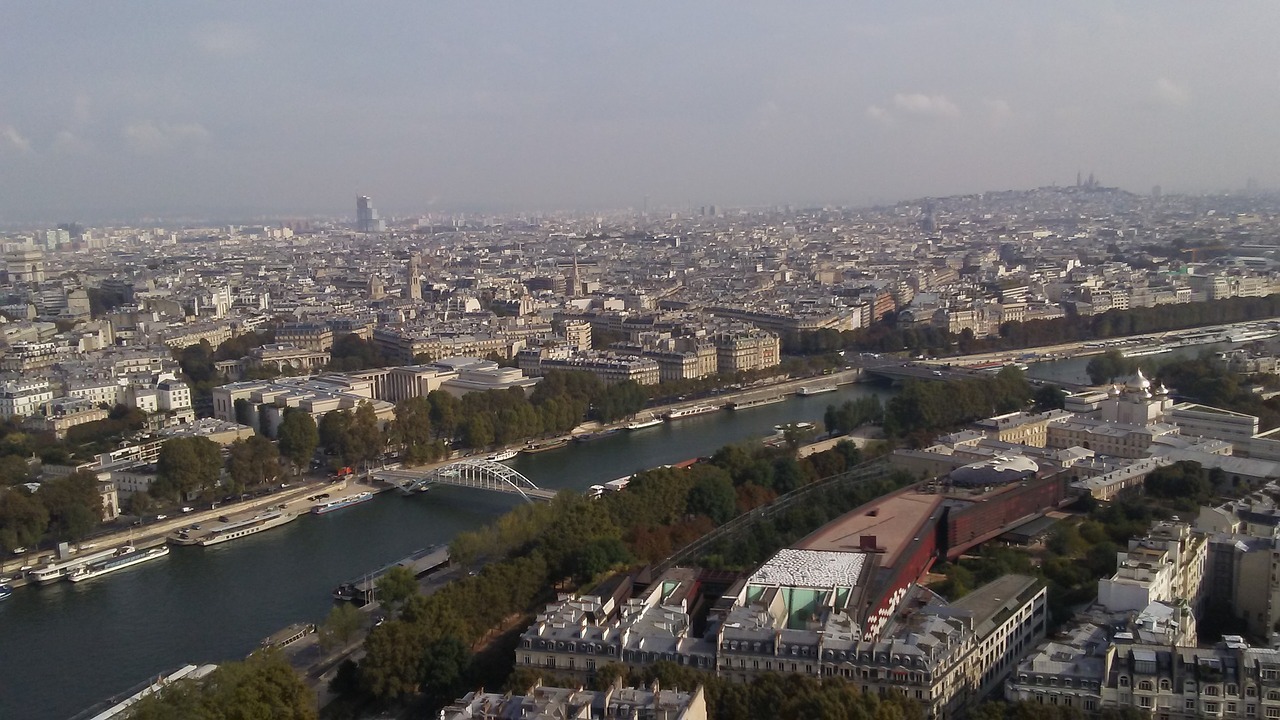 Miestas, Paris, Eifelio Bokštas, Peržiūros, France, Architektūra, Orientyras, Bokštas, Europa, Kelionė