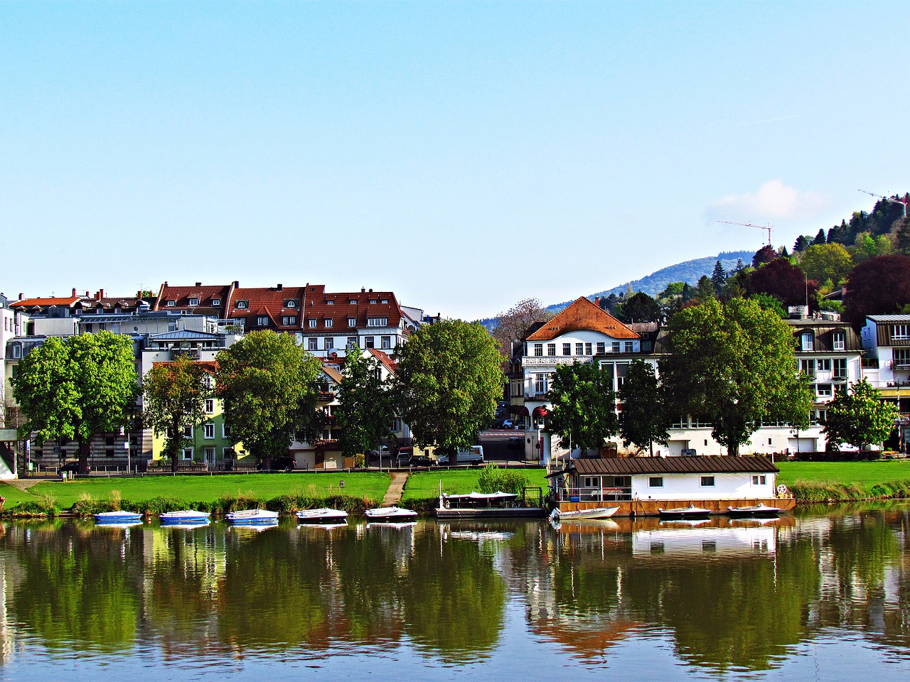 Miestas, Upė, Architektūra, Senamiestis, Kraštovaizdis, Turizmas, Panorama, Nemokamos Nuotraukos,  Nemokama Licenzija