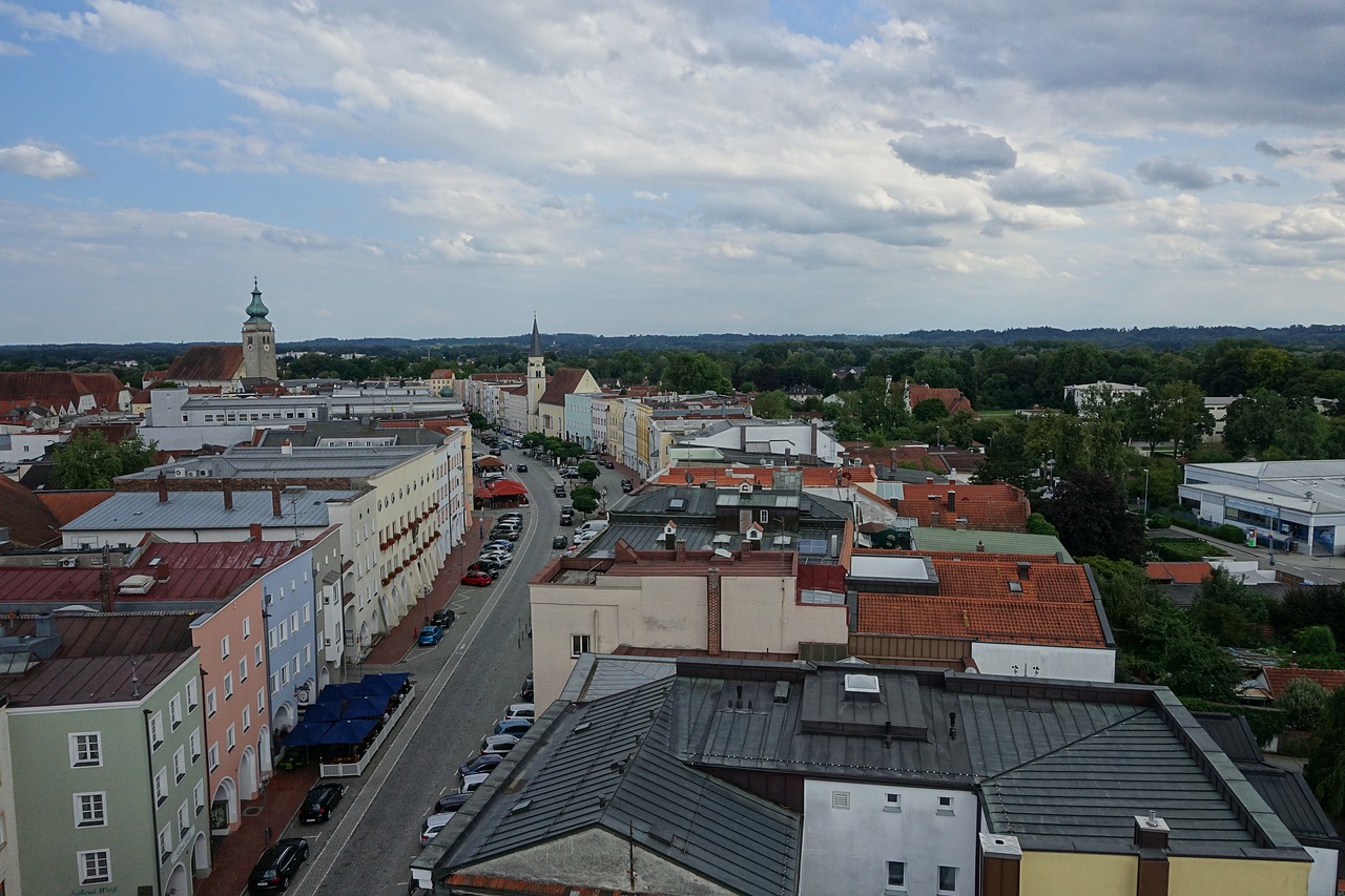 Miestas, Mühldorf, Miesto Aikštė, Namai, Centro, Istoriškai, Nemokamos Nuotraukos,  Nemokama Licenzija