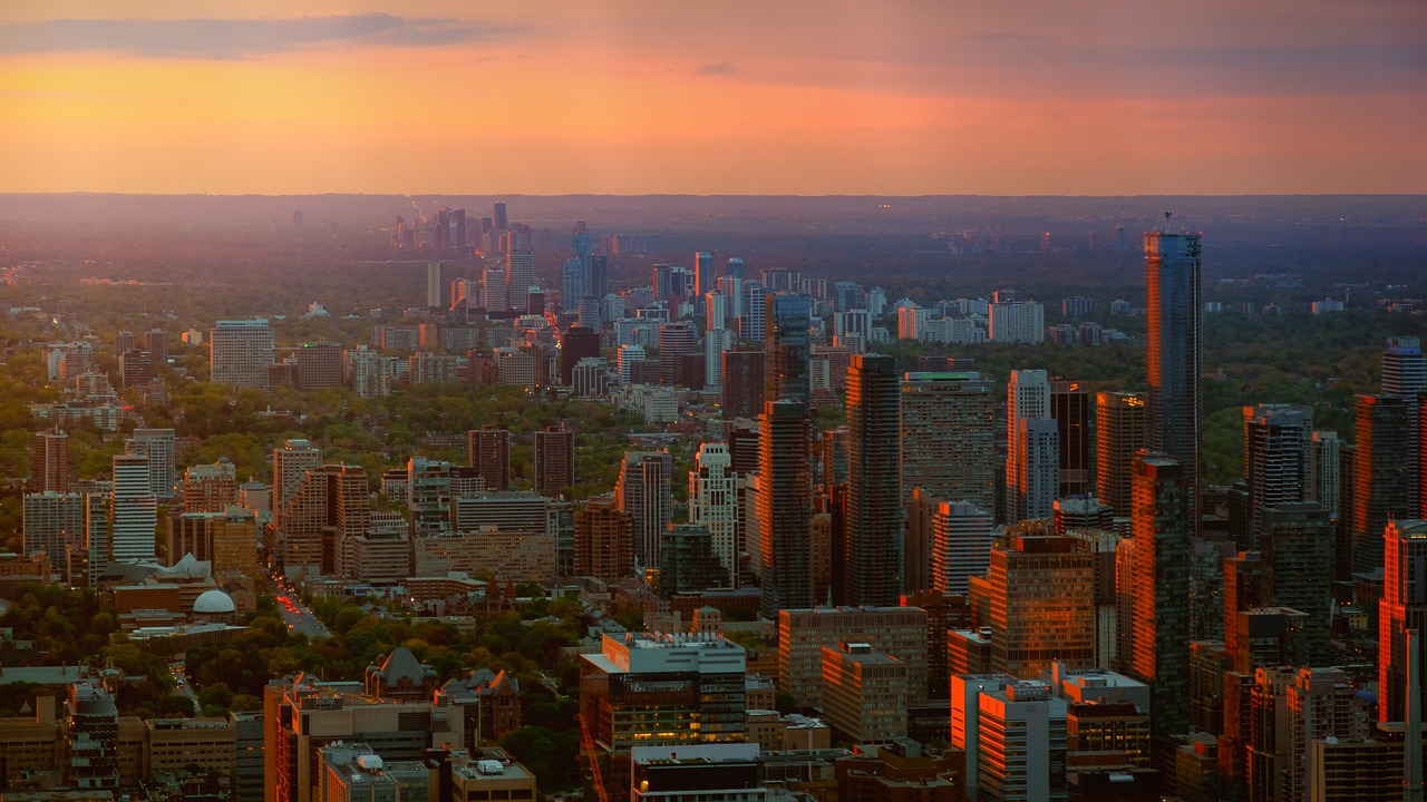 Miestas, Panorama, Miesto Kraštovaizdis, Kelionė, Panorama, Toronto, Architektūra, Dangoraižis, Dangus, Metropolis