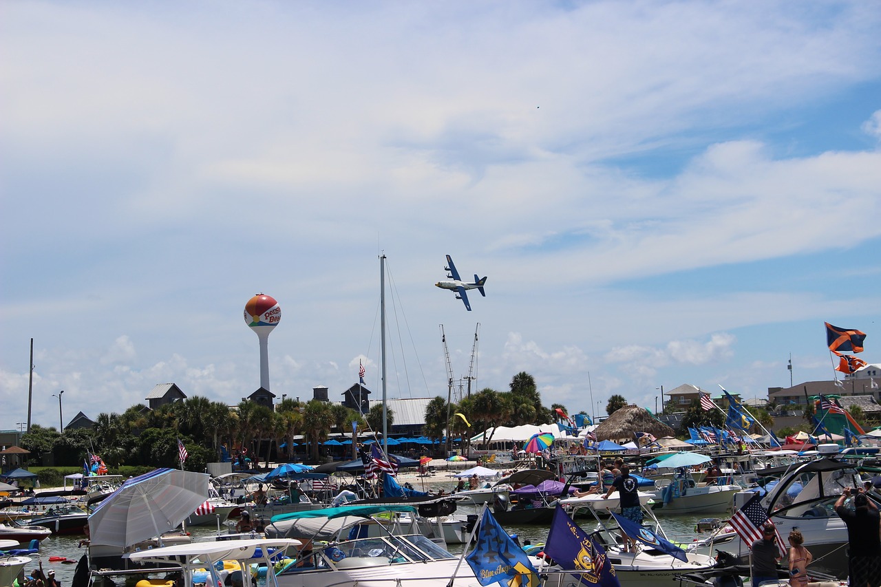 Miestas,  Kelionė,  Turizmas,  Lauke,  Uostas,  Mėlyna Angelai,  Riebalų Albert,  Atminimo Diena,  Pensacola Beach, Nemokamos Nuotraukos