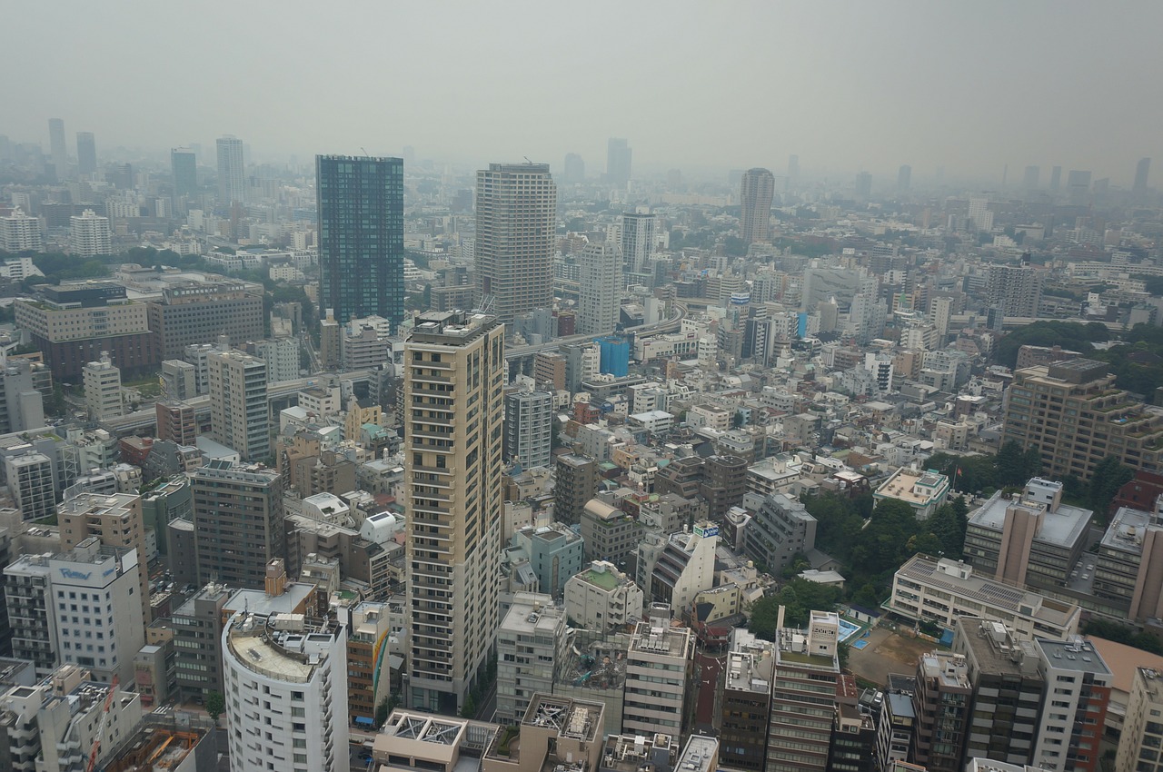Miestas, Panorama, Tokyo, Nemokamos Nuotraukos,  Nemokama Licenzija