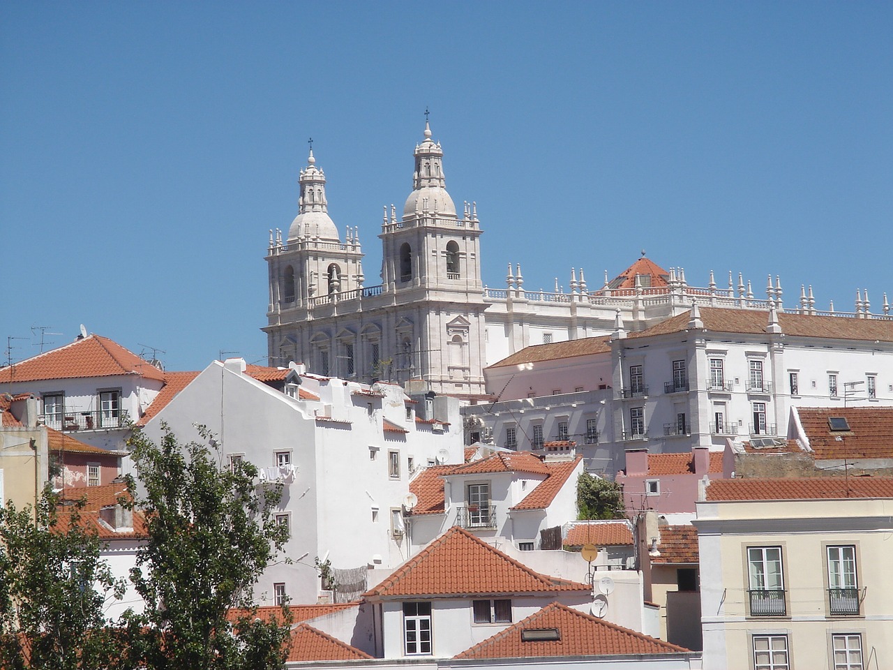 Miestas, Stogas, Lisboa, Nemokamos Nuotraukos,  Nemokama Licenzija