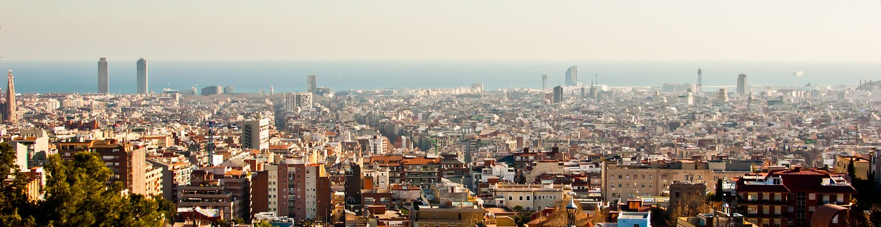 Miestas, Panoramika, Barcelona, Ispanija, Kelionė, Europa, Architektūra, Miesto Panorama, Turizmas, Gatvė