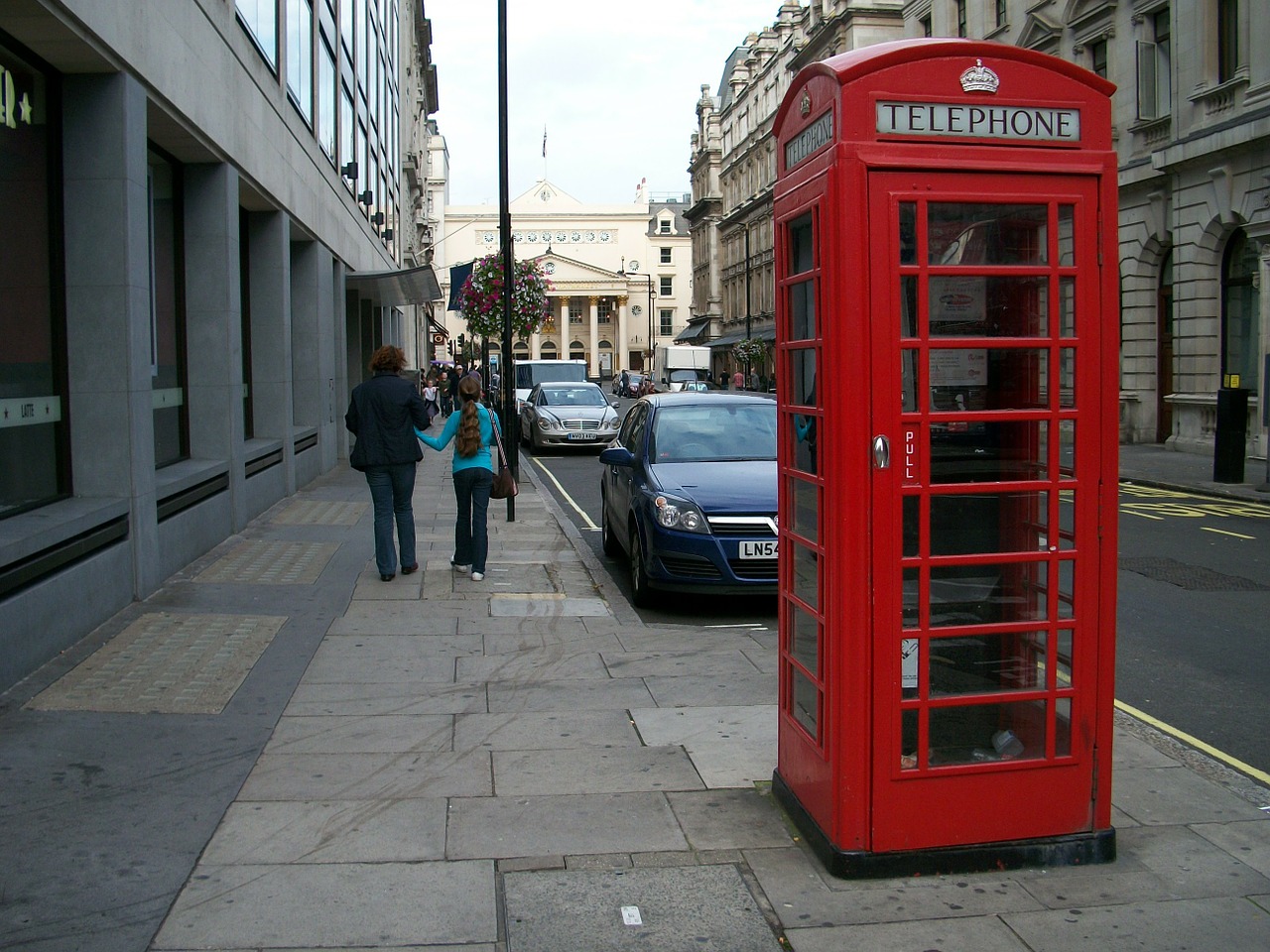 Miestas, Londonas, Kelias, Telefono Budele, Nemokamos Nuotraukos,  Nemokama Licenzija