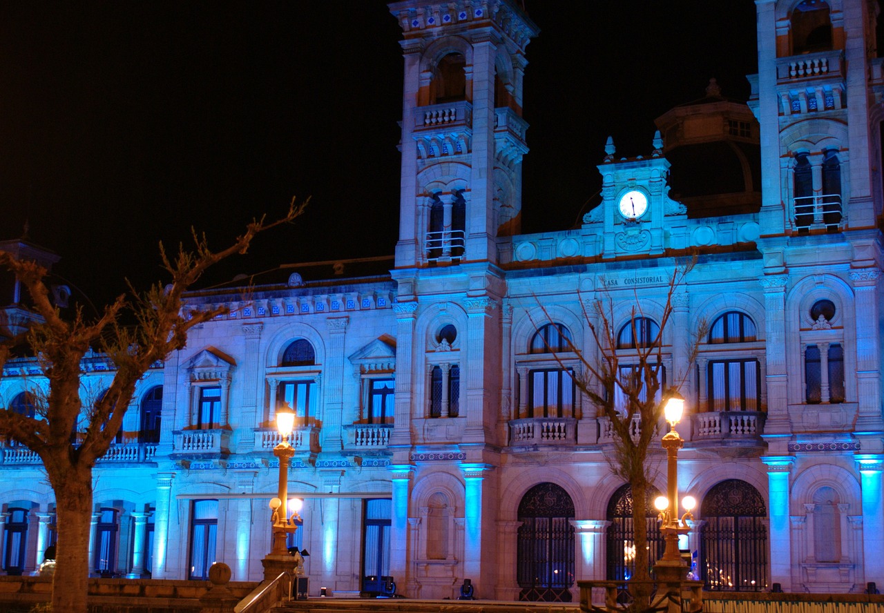 San Sebastiano Miesto Salė, Architektūra, Naktinis Peizažas, Nemokamos Nuotraukos,  Nemokama Licenzija