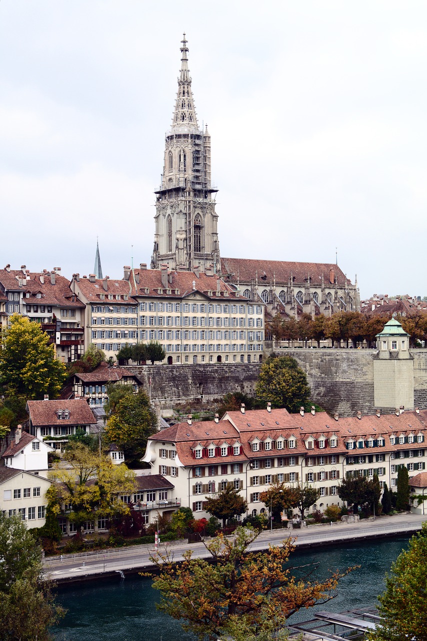 Berne Miestas, Münsteris, Senamiestis, Istoriškai, Unesco Pasaulio Paveldas, Kapitalas, Bern, Šveicarija, Viduramžiai, Turizmas