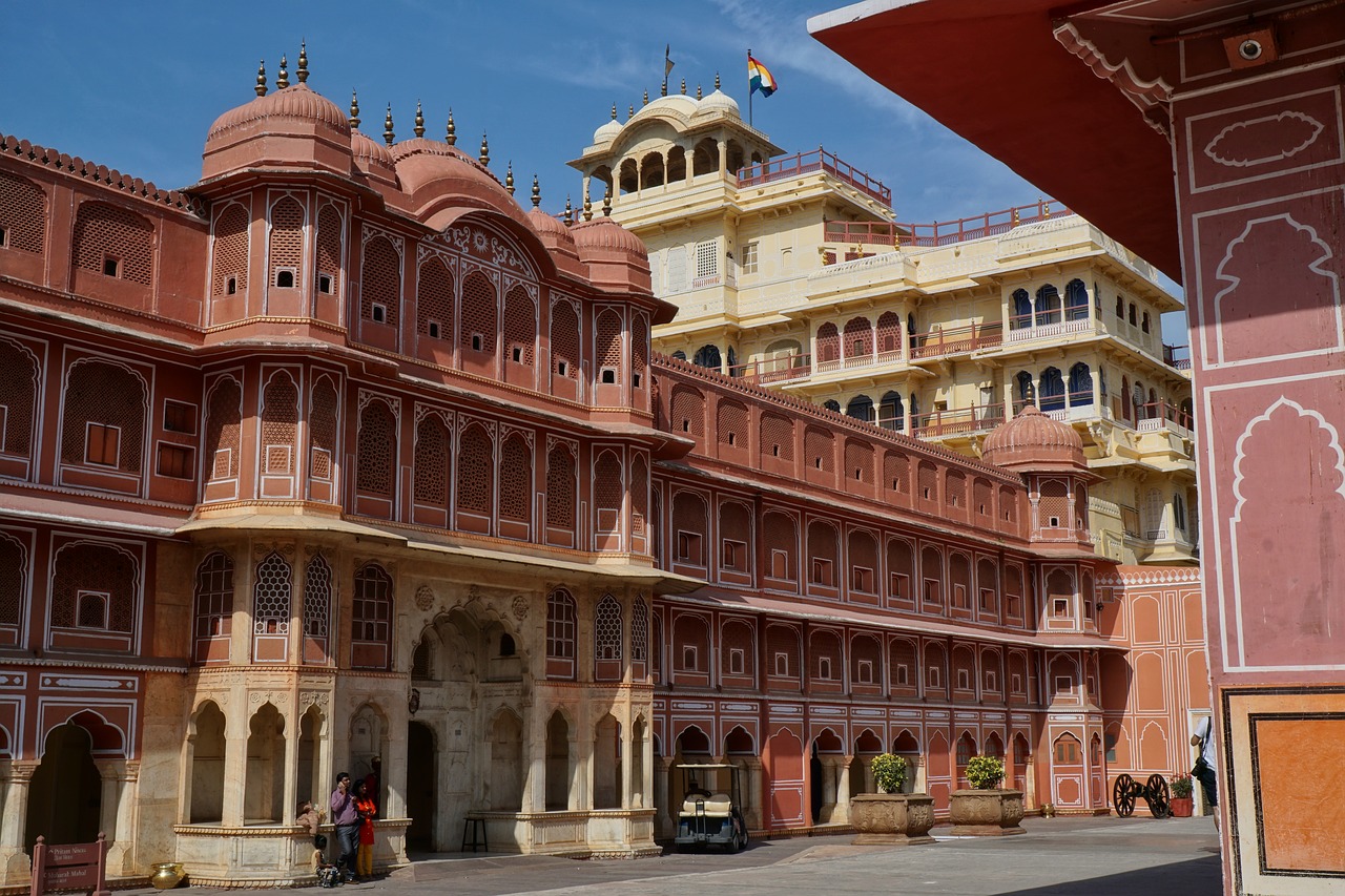 Miesto Rūmai,  Jaipur,  Indija,  Architektūra,  Kelionė,  Miestas,  Senas,  Turizmas,  Rūmai,  Be Honoraro Mokesčio