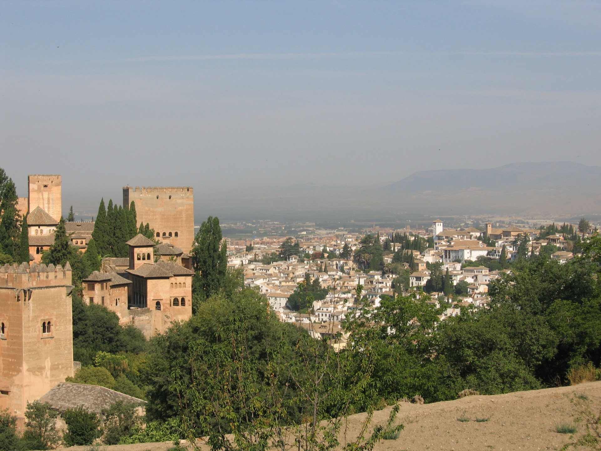 Miestas,  Granada,  Alkazaras,  Miesto Vaizdas, Nemokamos Nuotraukos,  Nemokama Licenzija