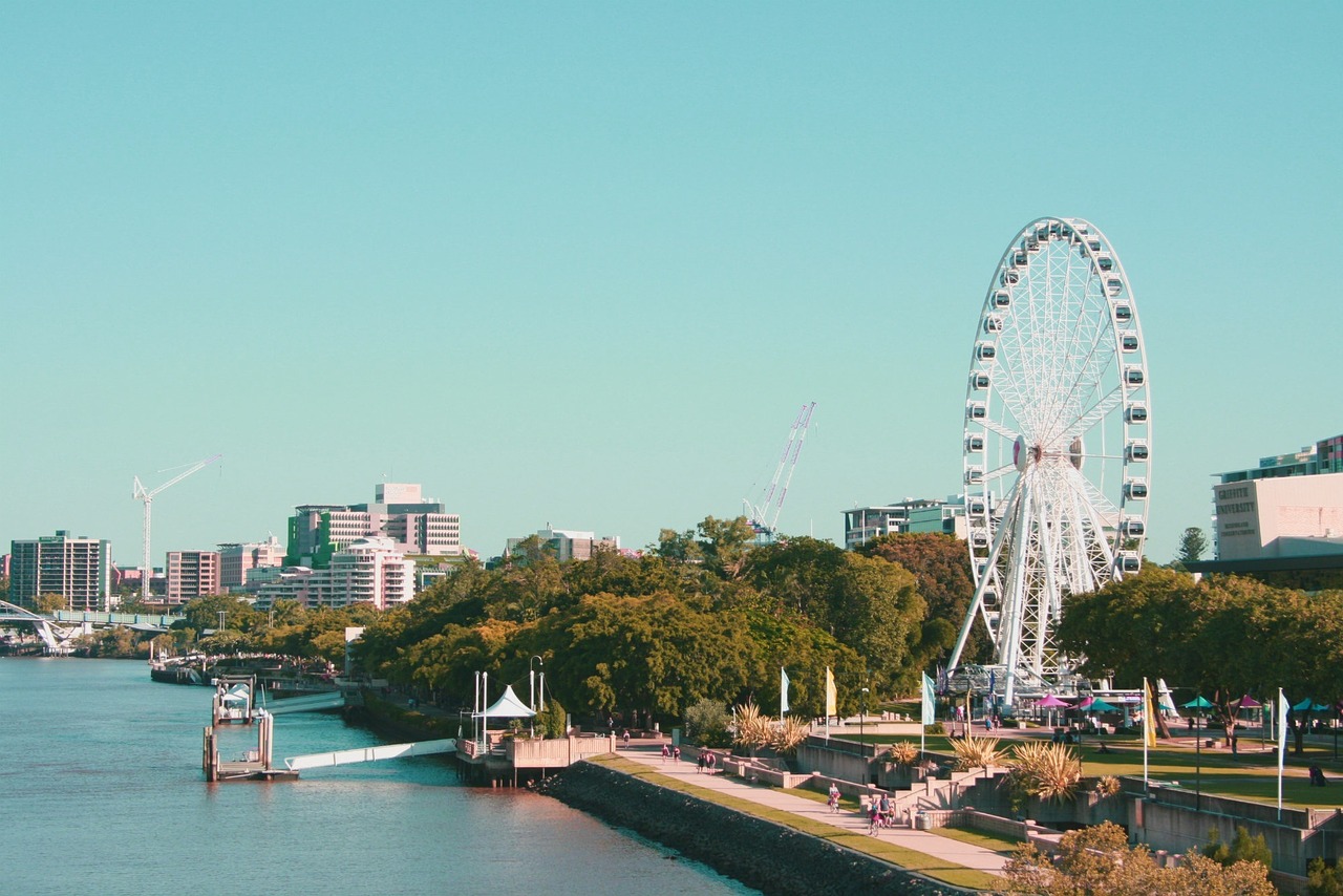 Miesto Panorama, Ferris Ratas, Turizmas, Parkas, Pritraukimas, Nemokamos Nuotraukos,  Nemokama Licenzija