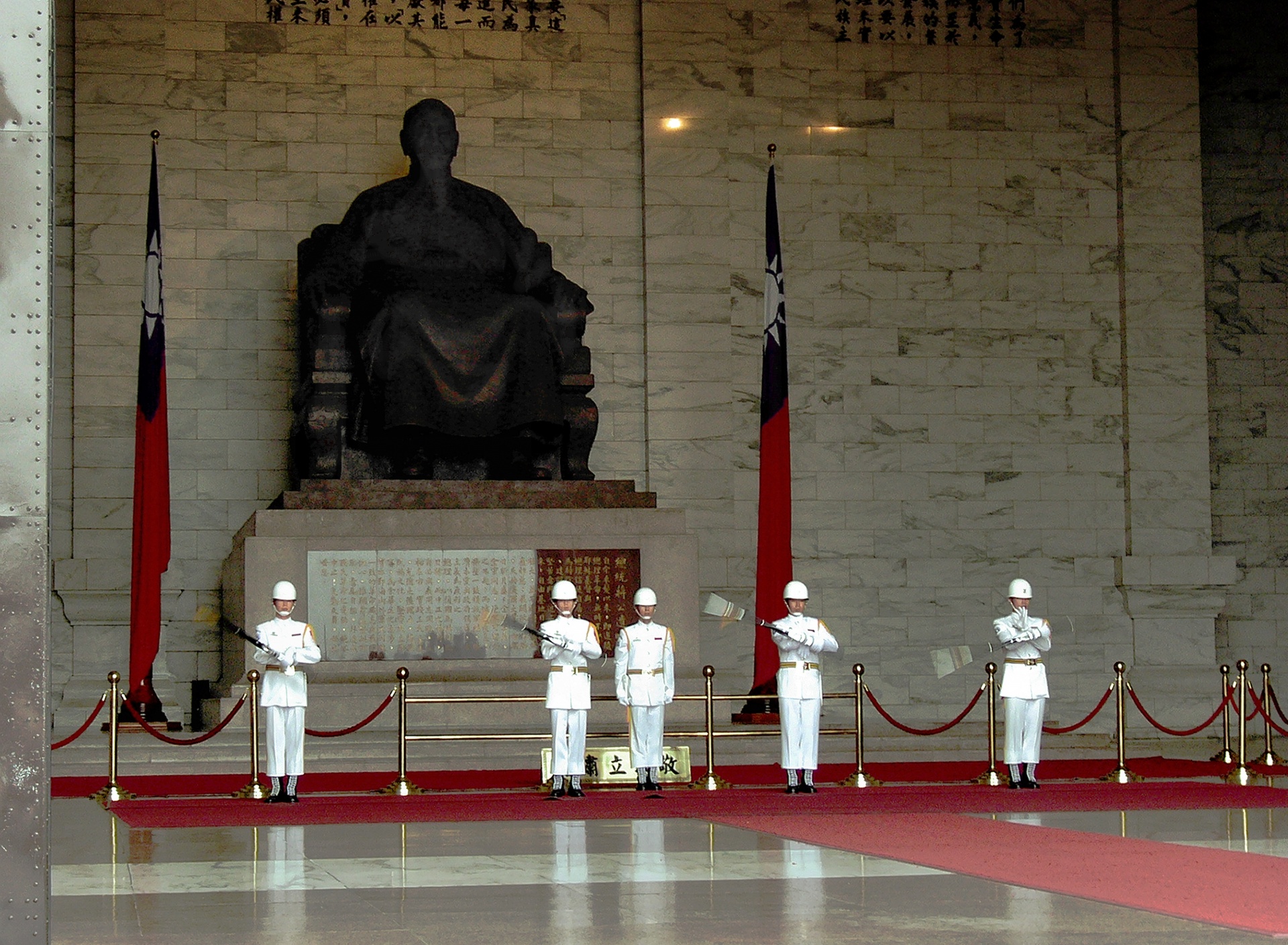 Saugoti & Nbsp,  Garbę,  Čiang Kai-Shi Memorialas,  Laisvė & Nbsp,  Plaza,  Taipei,  Taivanas,  Cks Memorialinis Garbės Saugumas, Nemokamos Nuotraukos,  Nemokama Licenzija