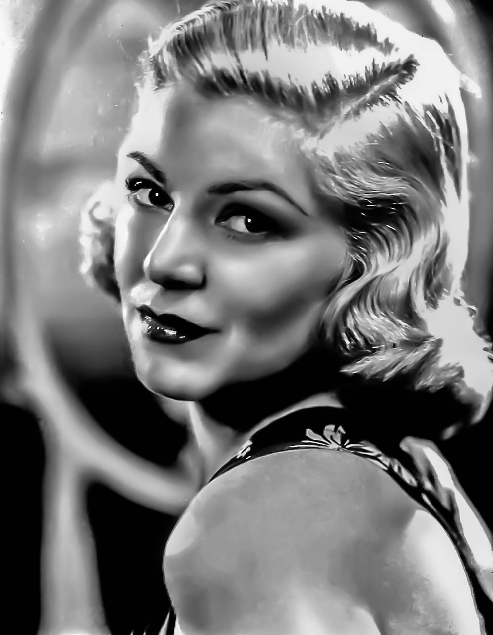 Claire Trevor, Veidas, Blondinis Portretas, Derliaus Holivudo Aktorė, Nemokamos Nuotraukos,  Nemokama Licenzija