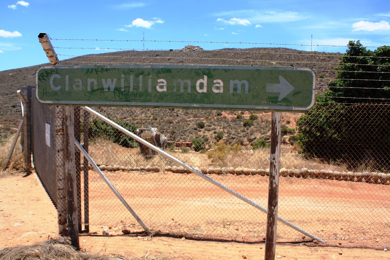 Clanwilliamdam, Pietų Afrika, Skydas, Nemokamos Nuotraukos,  Nemokama Licenzija