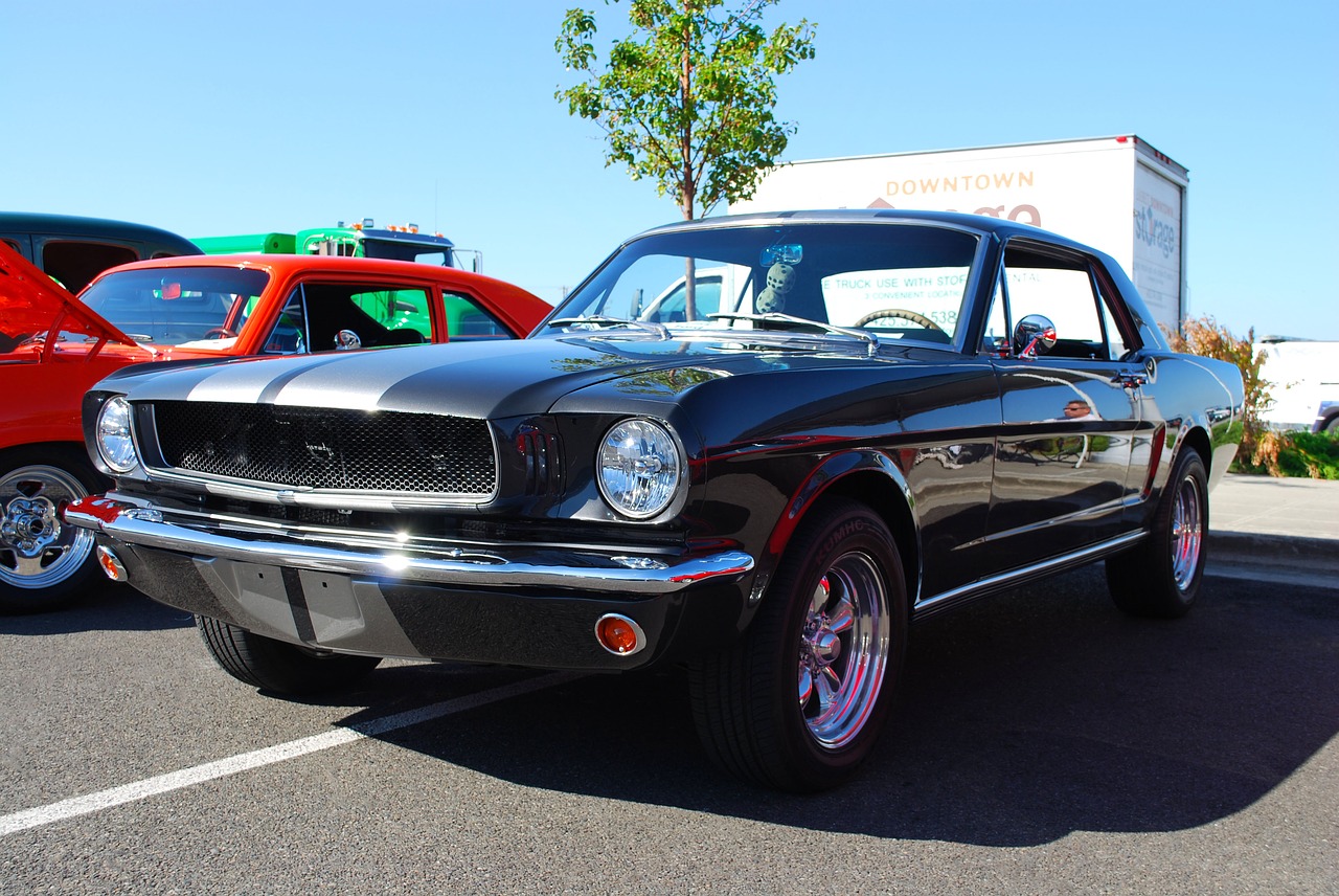 Klasikinis, Automobilis, 1965, Mustangas, Nemokamos Nuotraukos,  Nemokama Licenzija