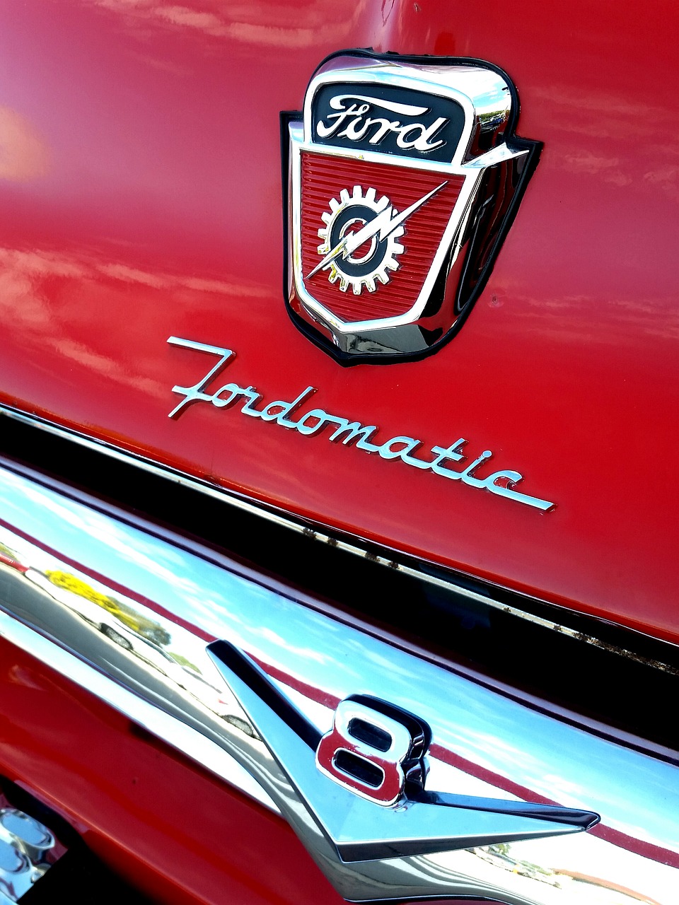 Klasikinis Automobilis,  Transporto Priemonės,  Raudona,  Vintage Automobilis,  Ford,  1950,  Fordomatic, Nemokamos Nuotraukos,  Nemokama Licenzija