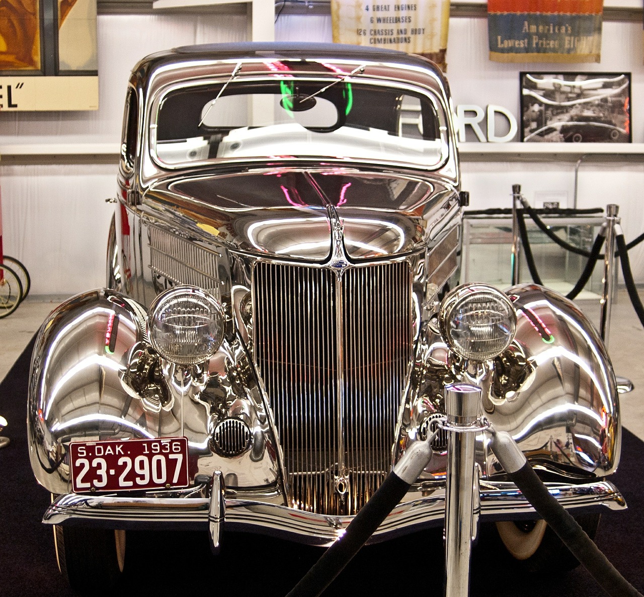 Klasikiniai Automobiliai, Ford, Nerūdijantis Plienas, 1936, Nemokamos Nuotraukos,  Nemokama Licenzija