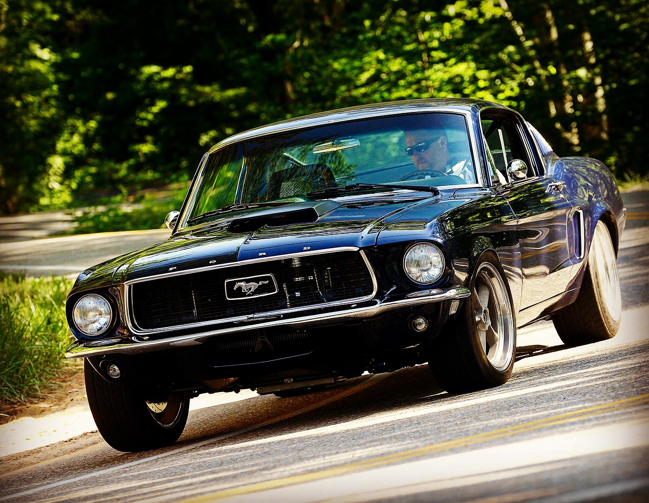Klasikinis Mustangas, Mustangas Fastback, Resto Mod, Nemokamos Nuotraukos,  Nemokama Licenzija