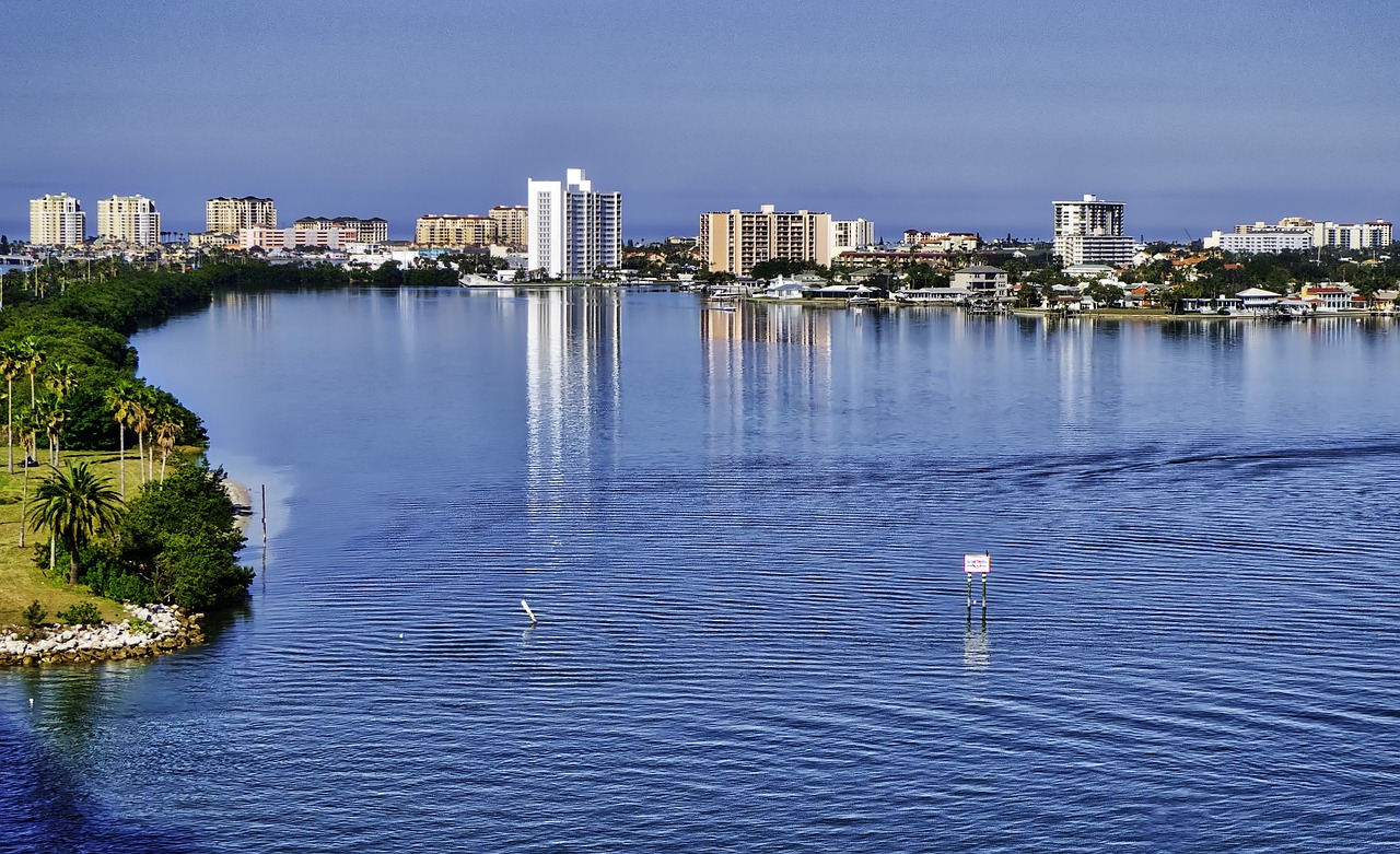 Skaidrus Vanduo,  Papludimys,  Clearwater Beach,  Uostas,  Grindinys,  Vilos,  Kondominiumas, Nemokamos Nuotraukos,  Nemokama Licenzija