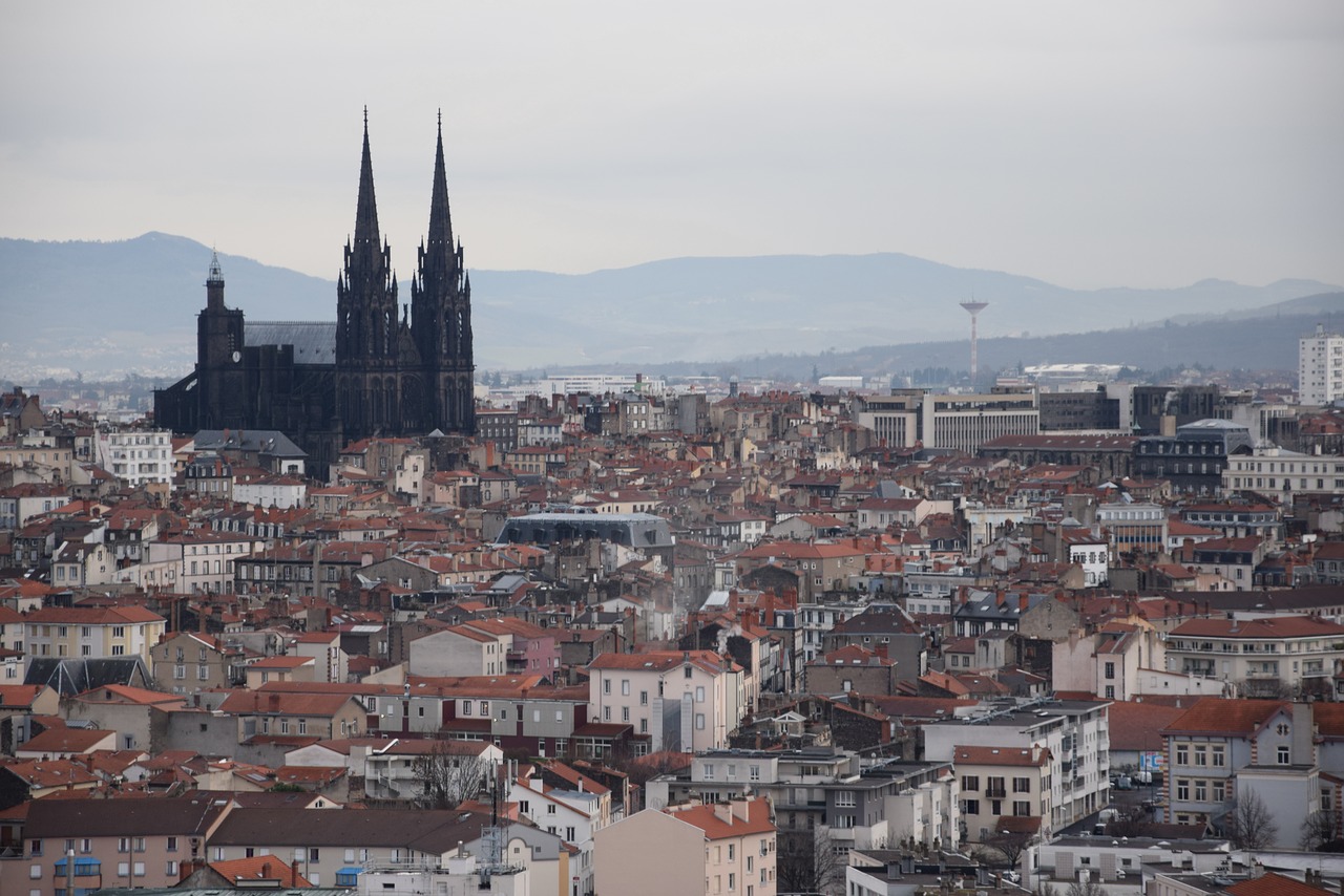 Clermont-Ferrand, Katedra, Miestas, Auvergne, Nemokamos Nuotraukos,  Nemokama Licenzija