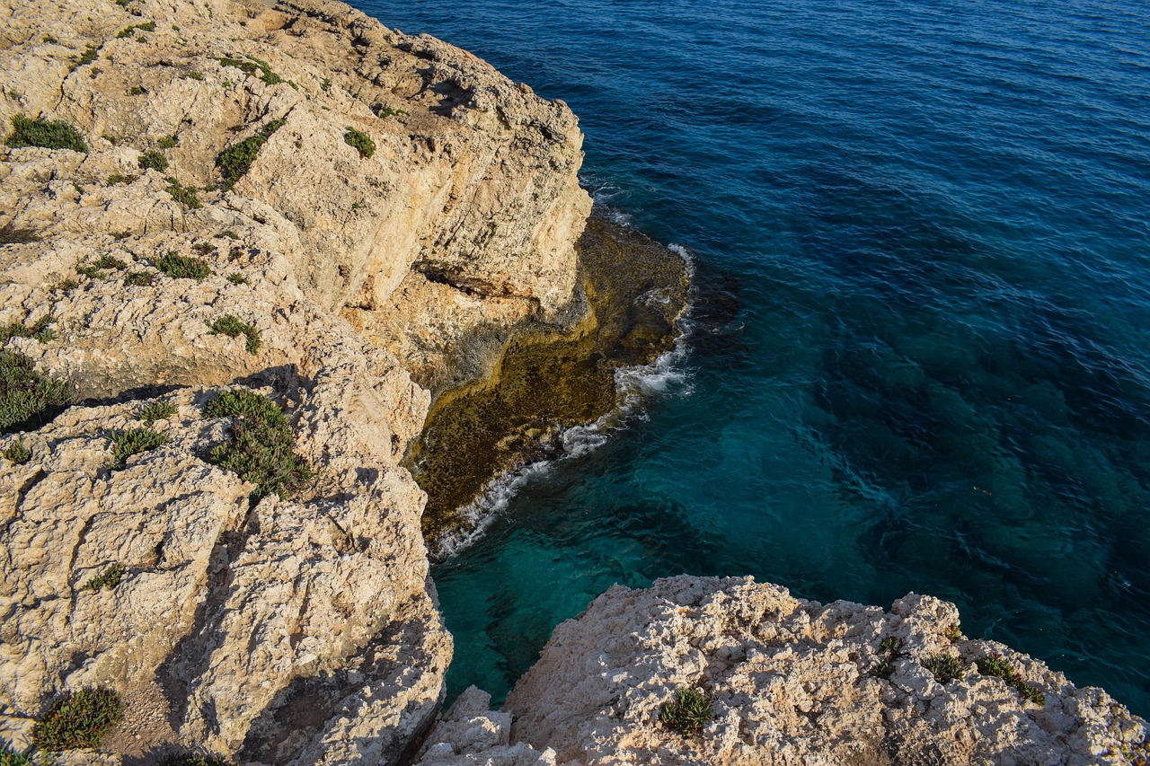 Uolos, Rokas, Jūra, Kraštovaizdis, Erozija, Geologija, Kranto, Peizažas, Gamta, Ayia Napa