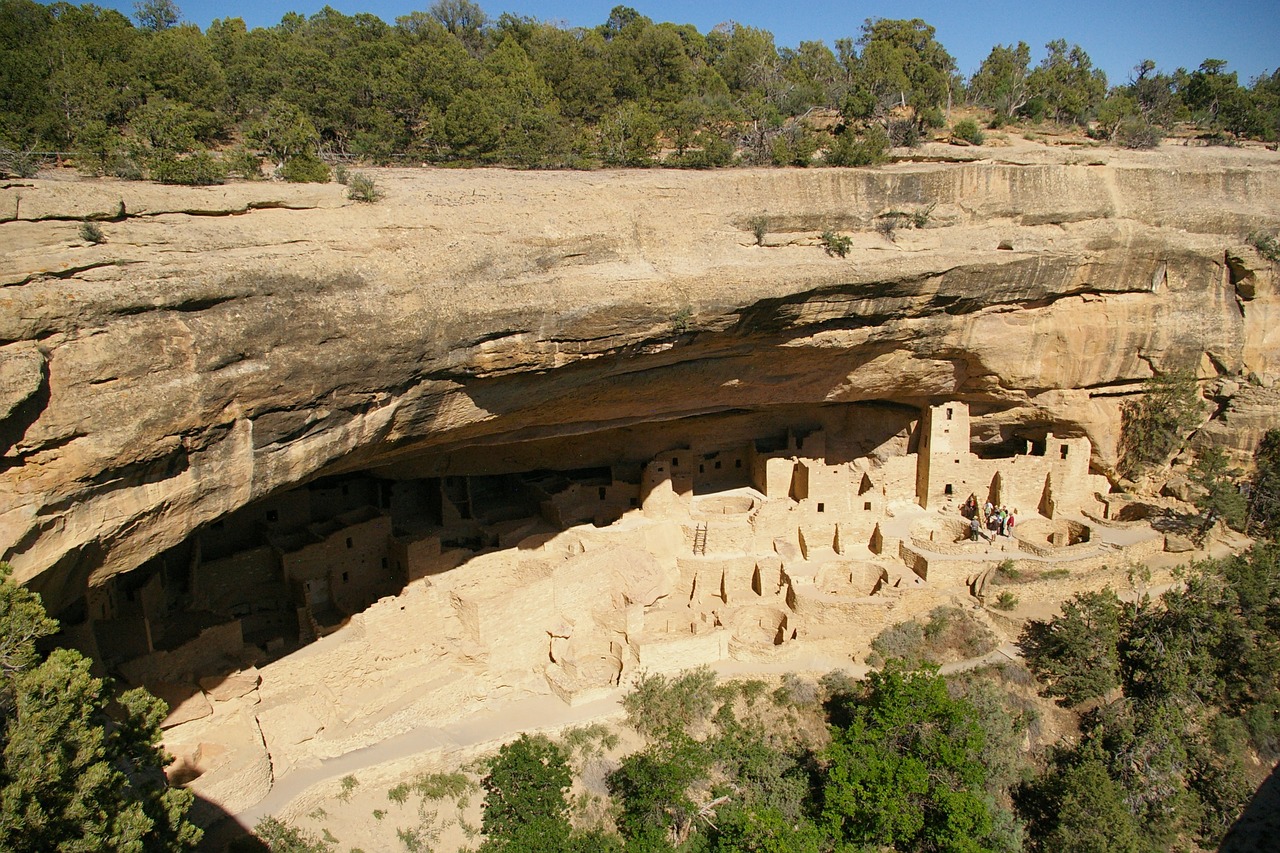 Uolos Rūmai, Mesa Verde, Uolos Būstą, Mesa Verde Nacionalinis Parkas, Utah, Azteca, Nemokamos Nuotraukos,  Nemokama Licenzija