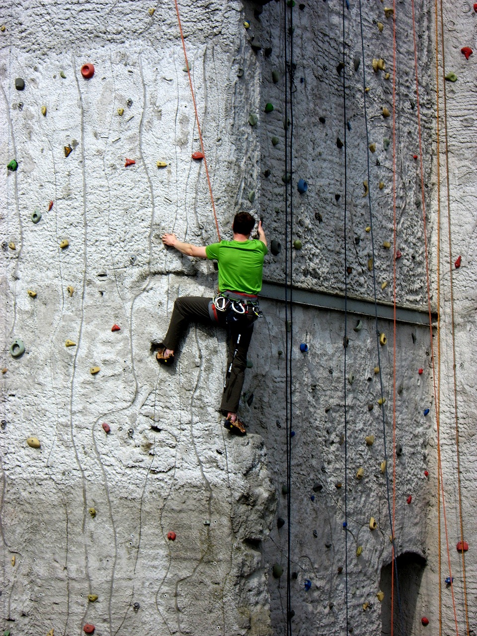 Alpinistas, Laipiojimo Bokštas, Sporto Laipiojimo, Lipti, Užlipti, Laipiojimo Virvė, Laisvalaikis, Sportas, Atsarginė Kopija, Įgūdis