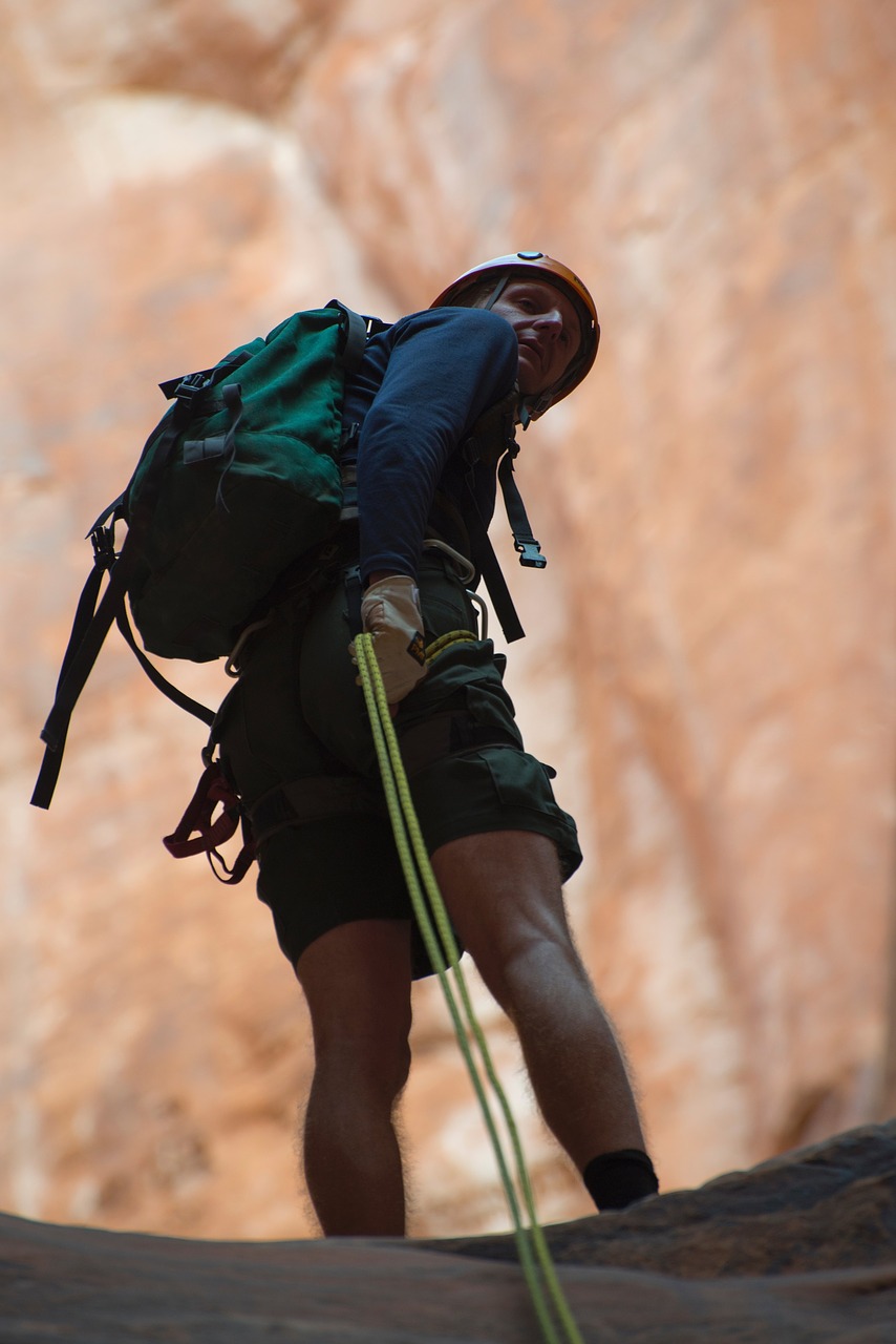 Alpinizmas, Rappelling, Canyoneering, Lynai, Uolos, Kraštovaizdis, Nuleidimas, Lauke, Poilsis, Akmenys