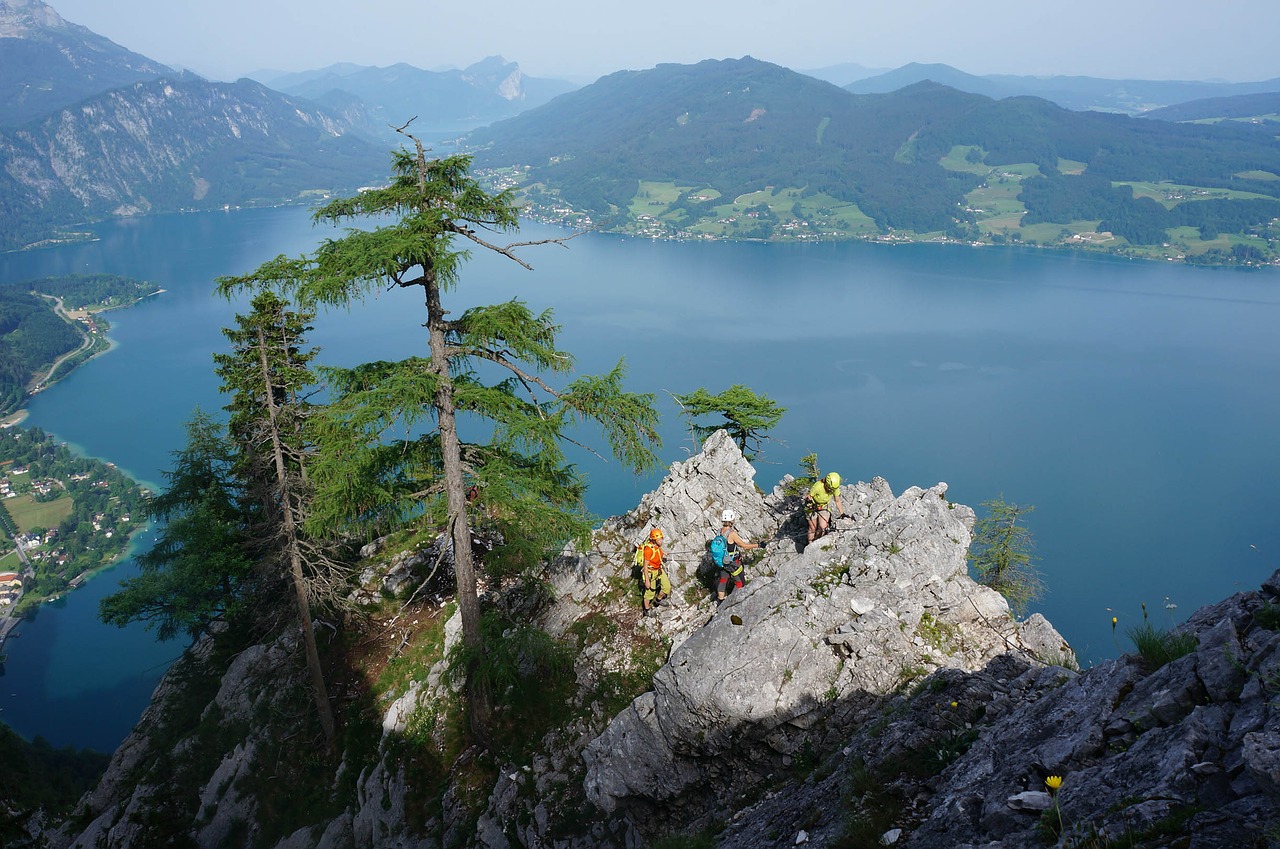 Alpinizmas, Alpinizmo Kaimas, Steinbach Am Attersee, Mahdlgupf, Nemokamos Nuotraukos,  Nemokama Licenzija