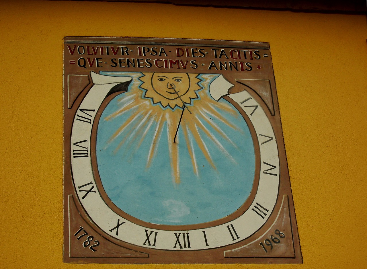 Laikrodis, Saulės Laikrodis, Neuenkirch Am Mark, Bavarija, Laikas, Laikas Nurodant, Laikrodis, Istoriškai, Dienos Laikas, Senamiestis
