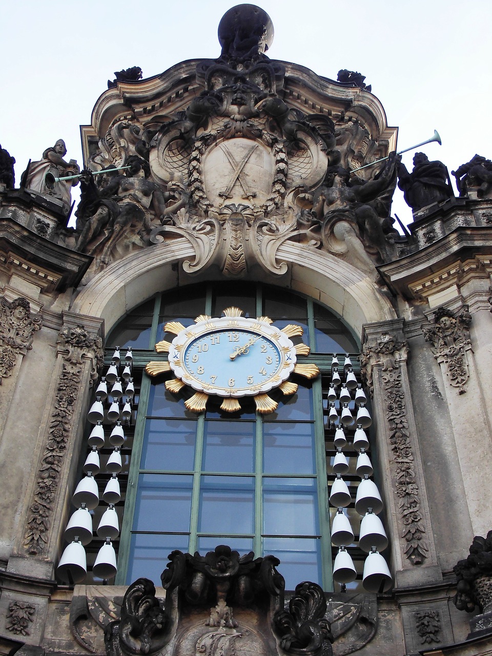 Laikrodis, Drezdenas, Pastatas, Architektūra, Bažnyčia, Bokštas, Laikas, Tinkas, Laikrodžiai, Laikrodžio Veidas