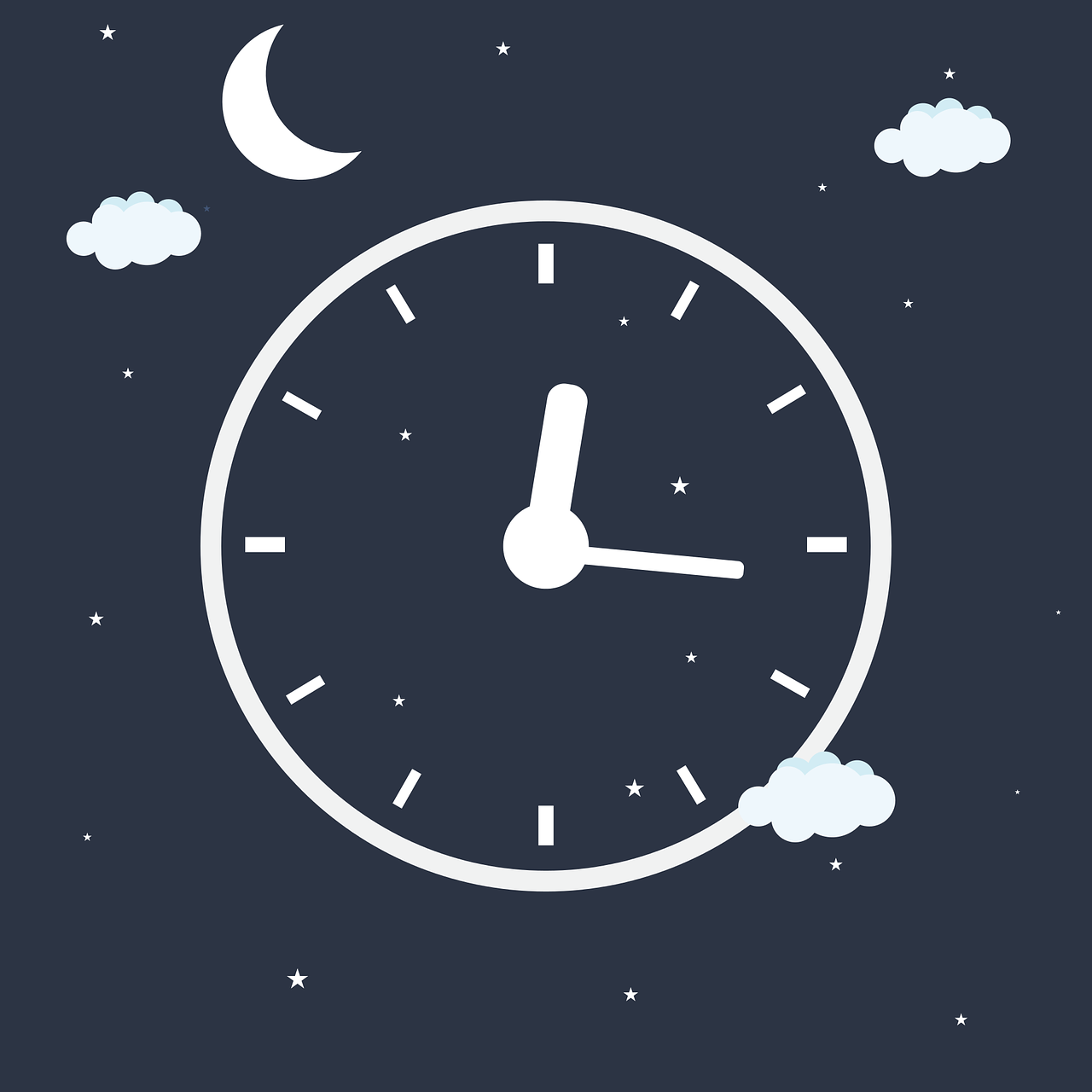 Laikrodis, Naktis, Laikas, Miegoti, Signalizacija, Lova, Pagalvė, Miegamasis, Pavargęs, Pabusti