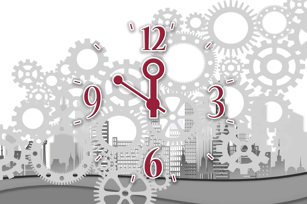 Laikrodis, Laikas, Dangoraižiai, Miestas, Mechanika, Įrankis, Įrankiai, Mėlynas, Mąstymo Būdas, Gyvenimo Būdas