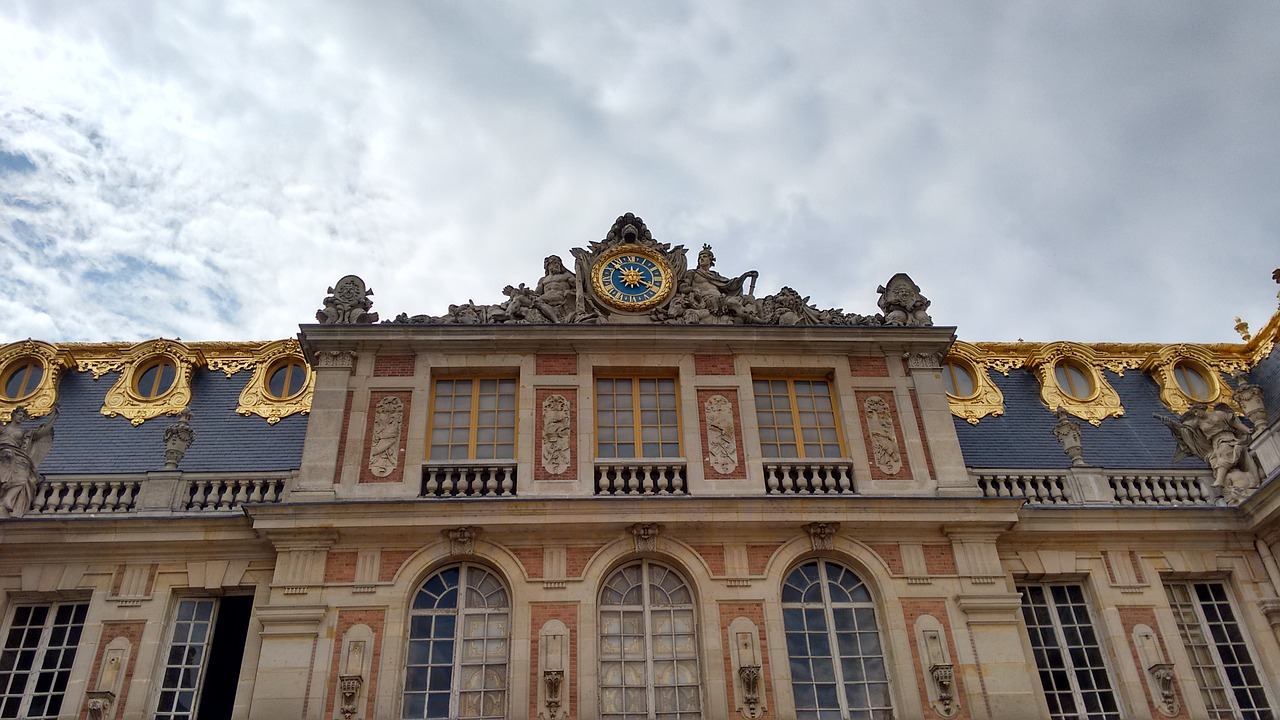 Laikrodis, Versailles, France, Nemokamos Nuotraukos,  Nemokama Licenzija