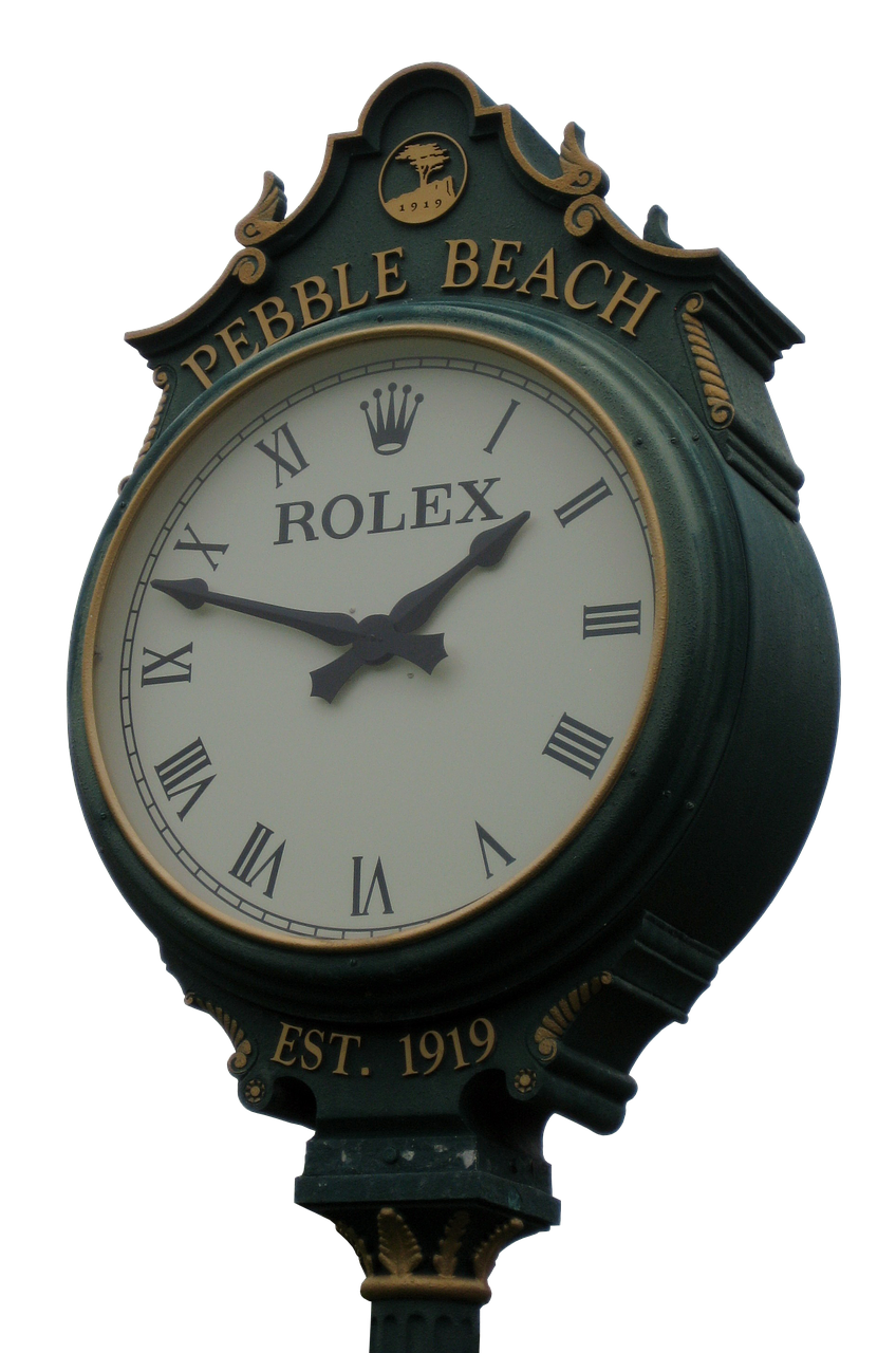 Laikrodis, Senelio Laikrodis, Rolex, Žalias, Laikas, Laikas, Romėniški Skaitmenys, Žymeklis, Senas, Dekoratyvinis